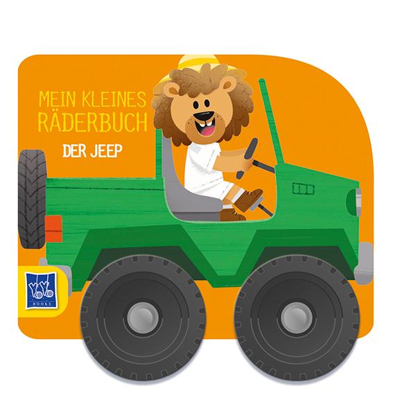 Vorderes Coverbild Mein kleines Räderbuch - Der Jeep