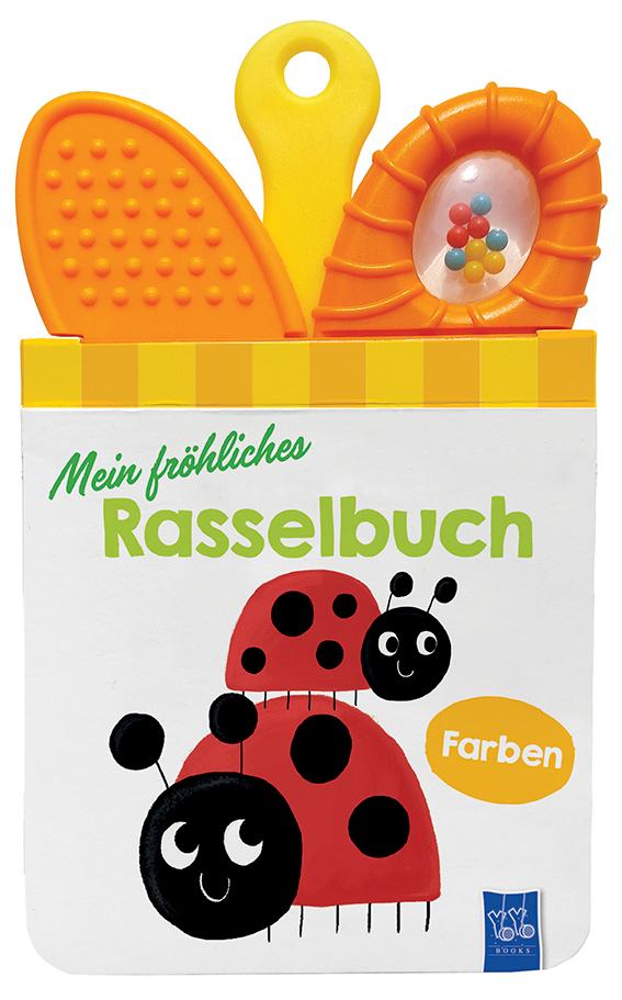 Vorderes Coverbild Mein fröhliches Rasselbuch - Farben