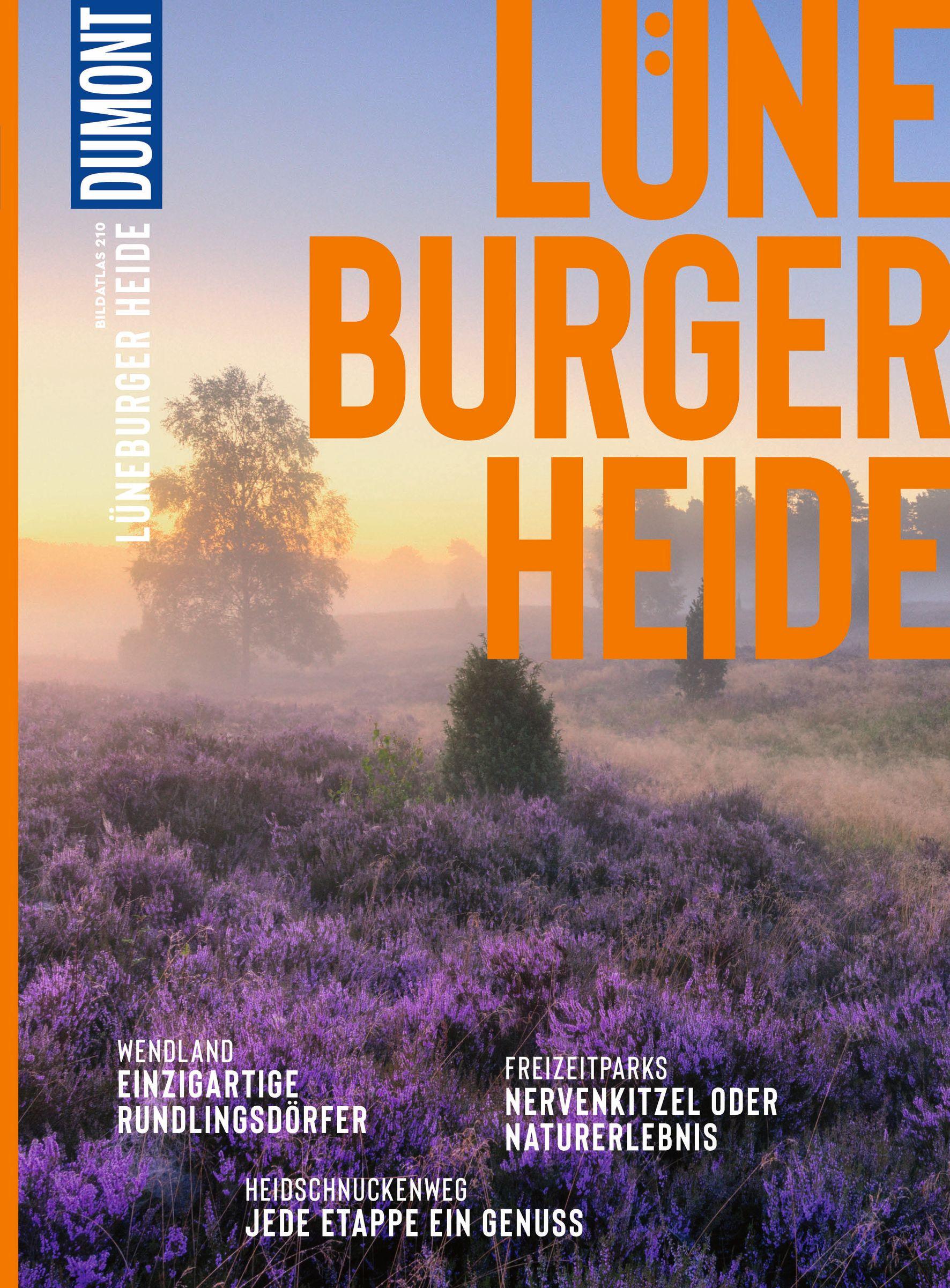 Vorderes Coverbild DUMONT Bildatlas Lüneburger Heide