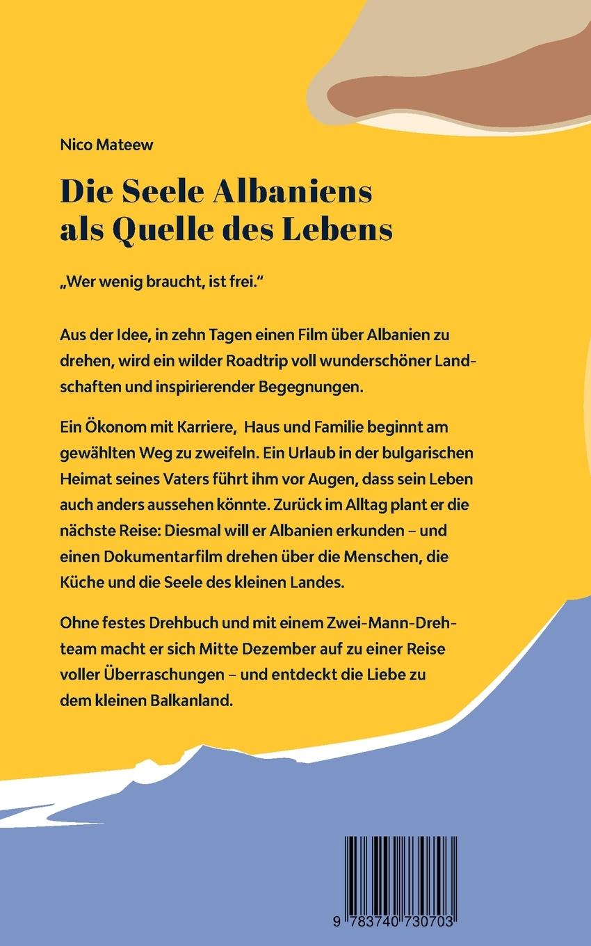 Rückseitencover Die Seele Albaniens als Quelle des Lebens