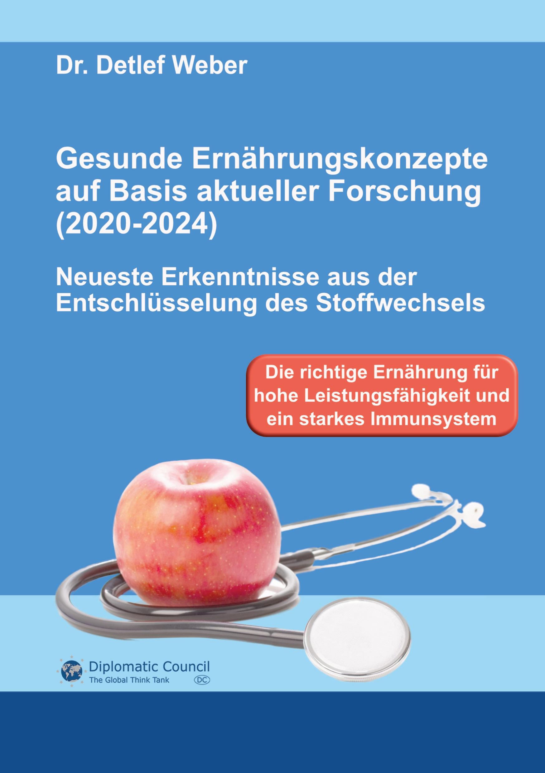 Vorderes Coverbild Gesunde Ernährungskonzepte auf Basis aktueller Forschung (2020-2024)