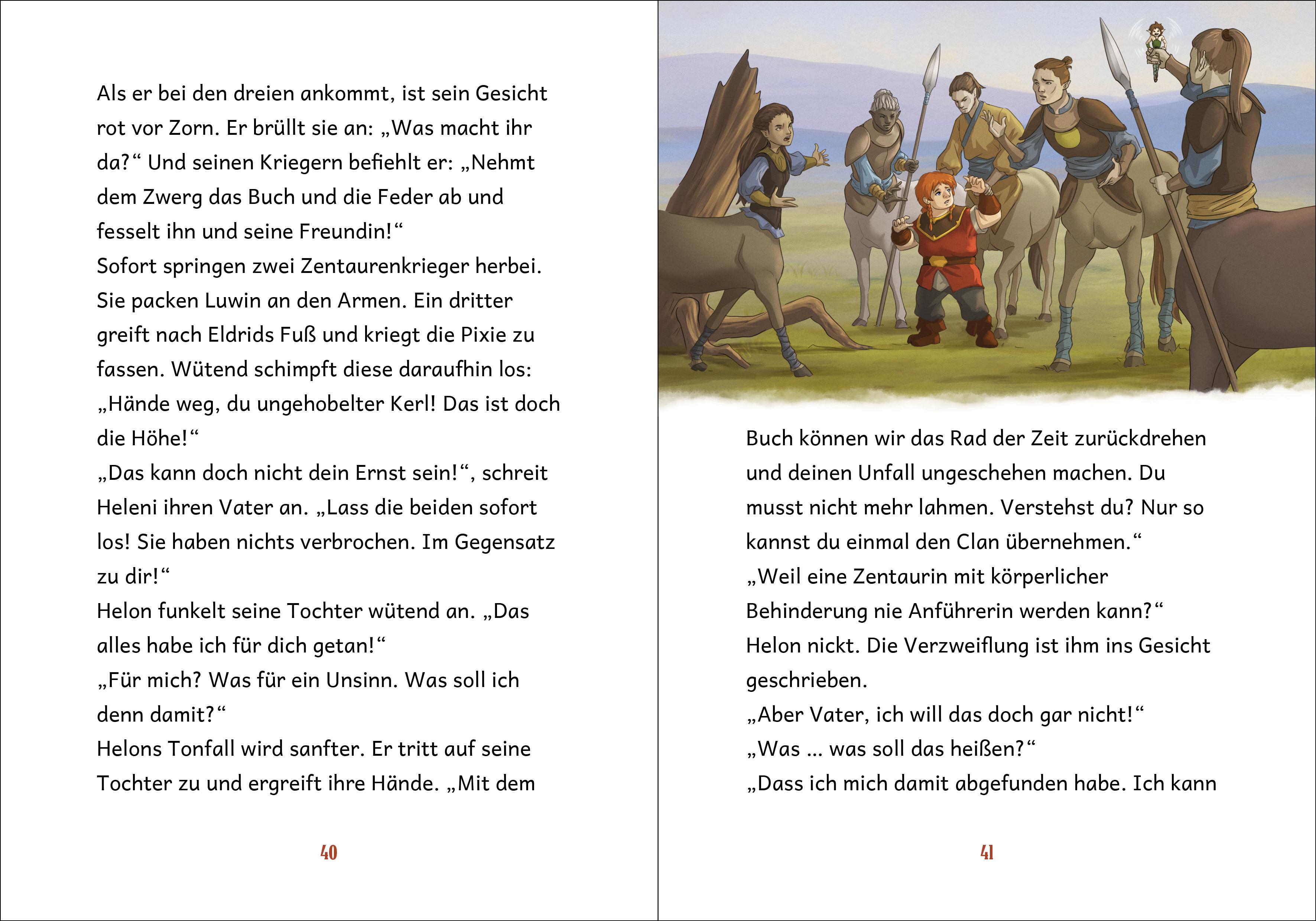 Beispielinhalt (Bild) Die Wächterin der Zeit