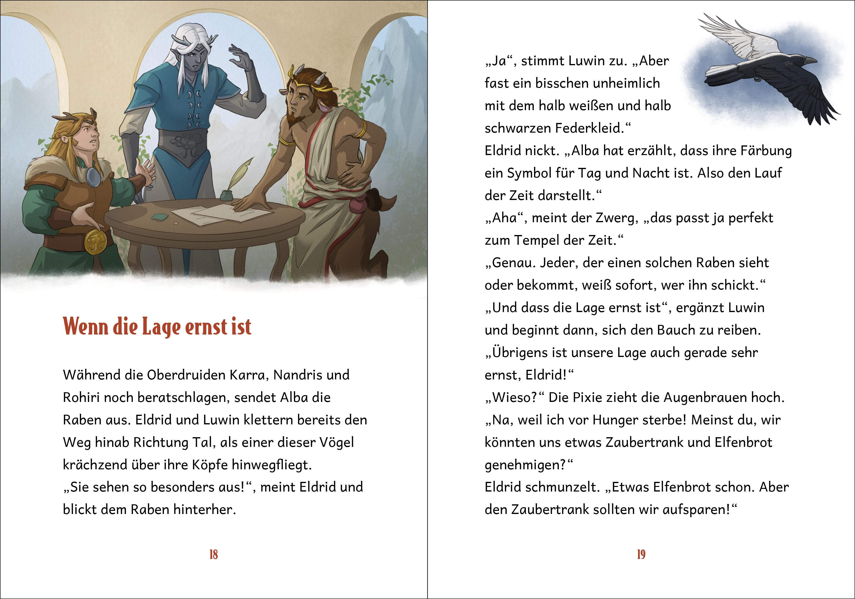 Beispielinhalt (Bild) Die Wächterin der Zeit