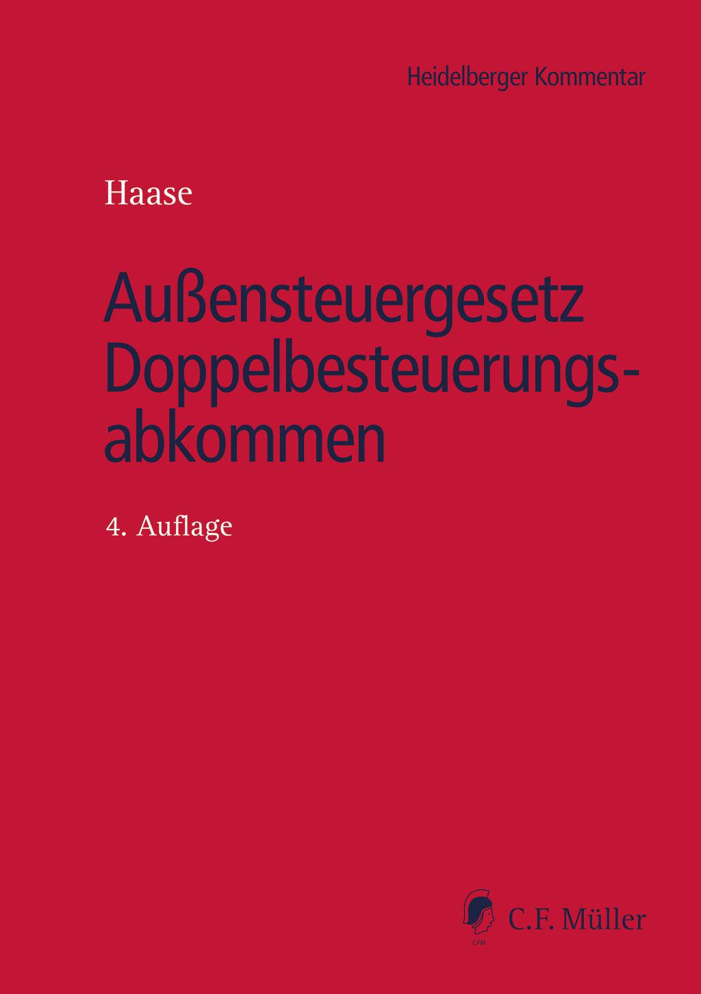 Vorderes Coverbild Außensteuergesetz Doppelbesteuerungsabkommen (AStG/DBA)