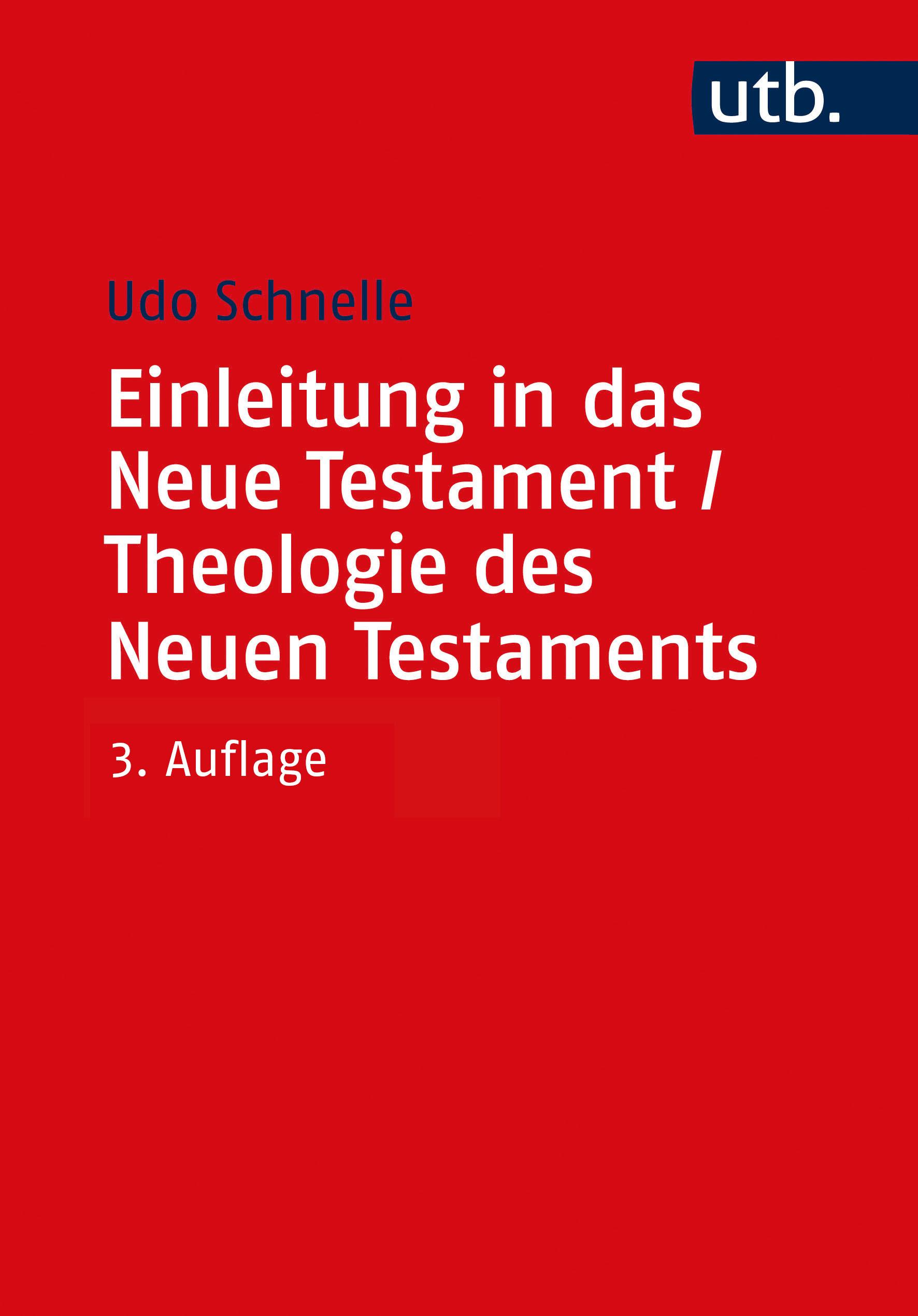 Vorderes Coverbild Einleitung in das Neue Testament und Theologie des Neuen Testaments