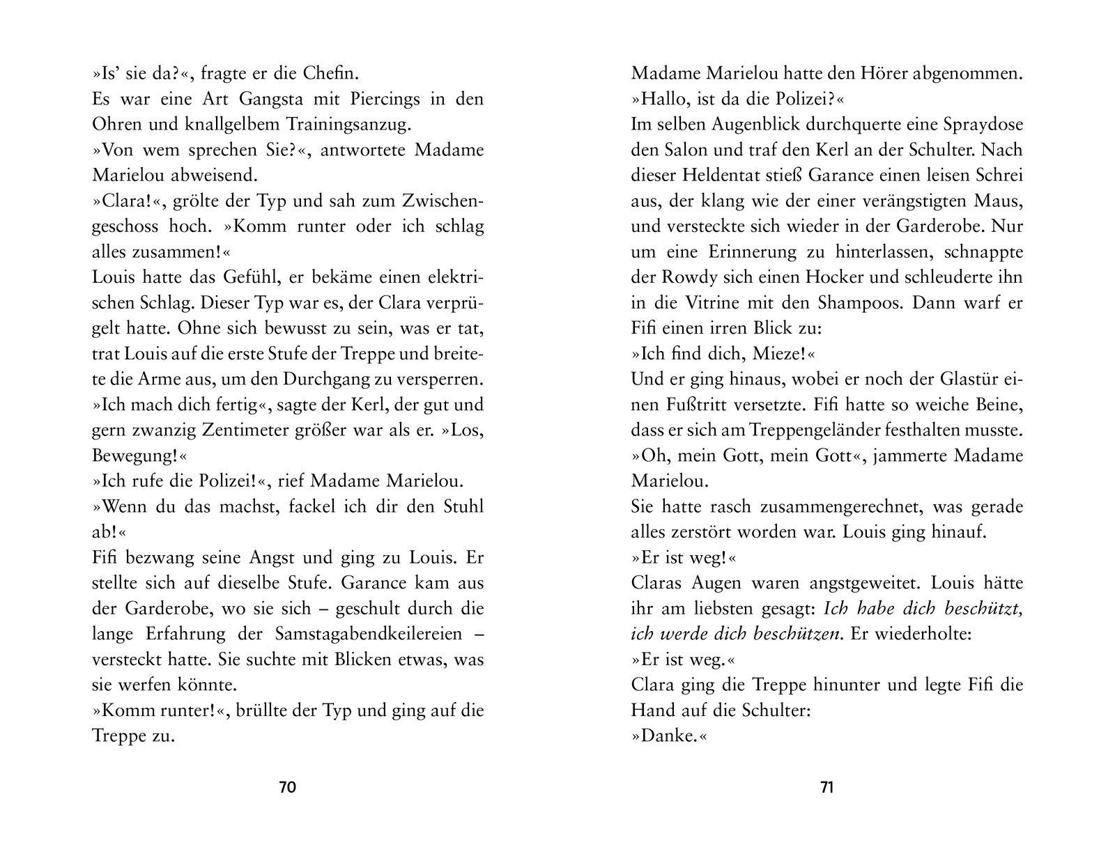 Beispielinhalt (Bild) Über kurz oder lang