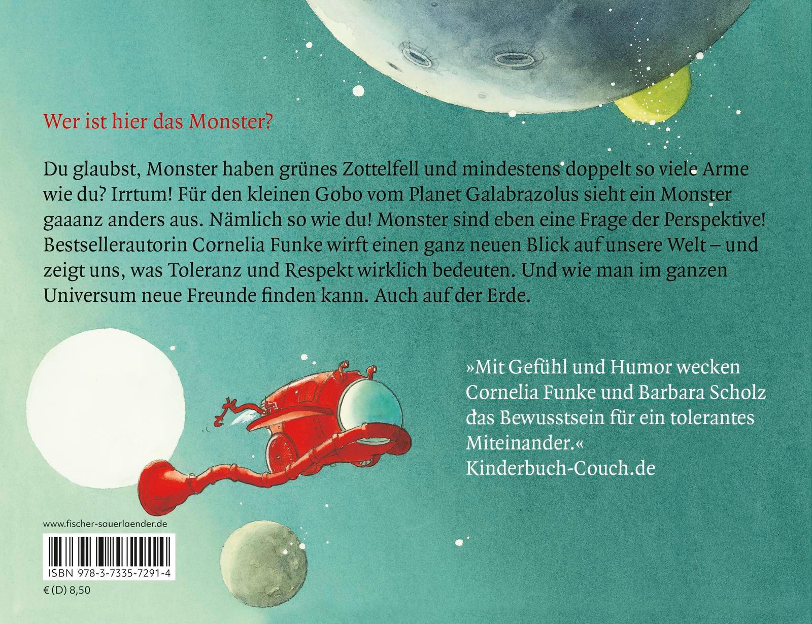 Rückseitencover Das Monster vom blauen Planeten