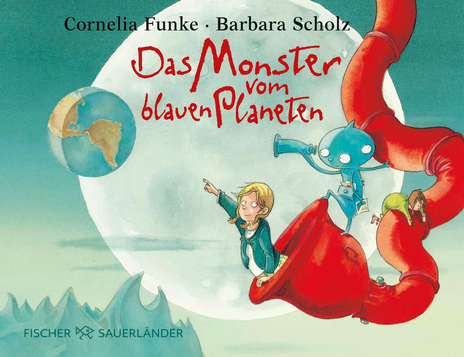 Vorderes Coverbild Das Monster vom blauen Planeten