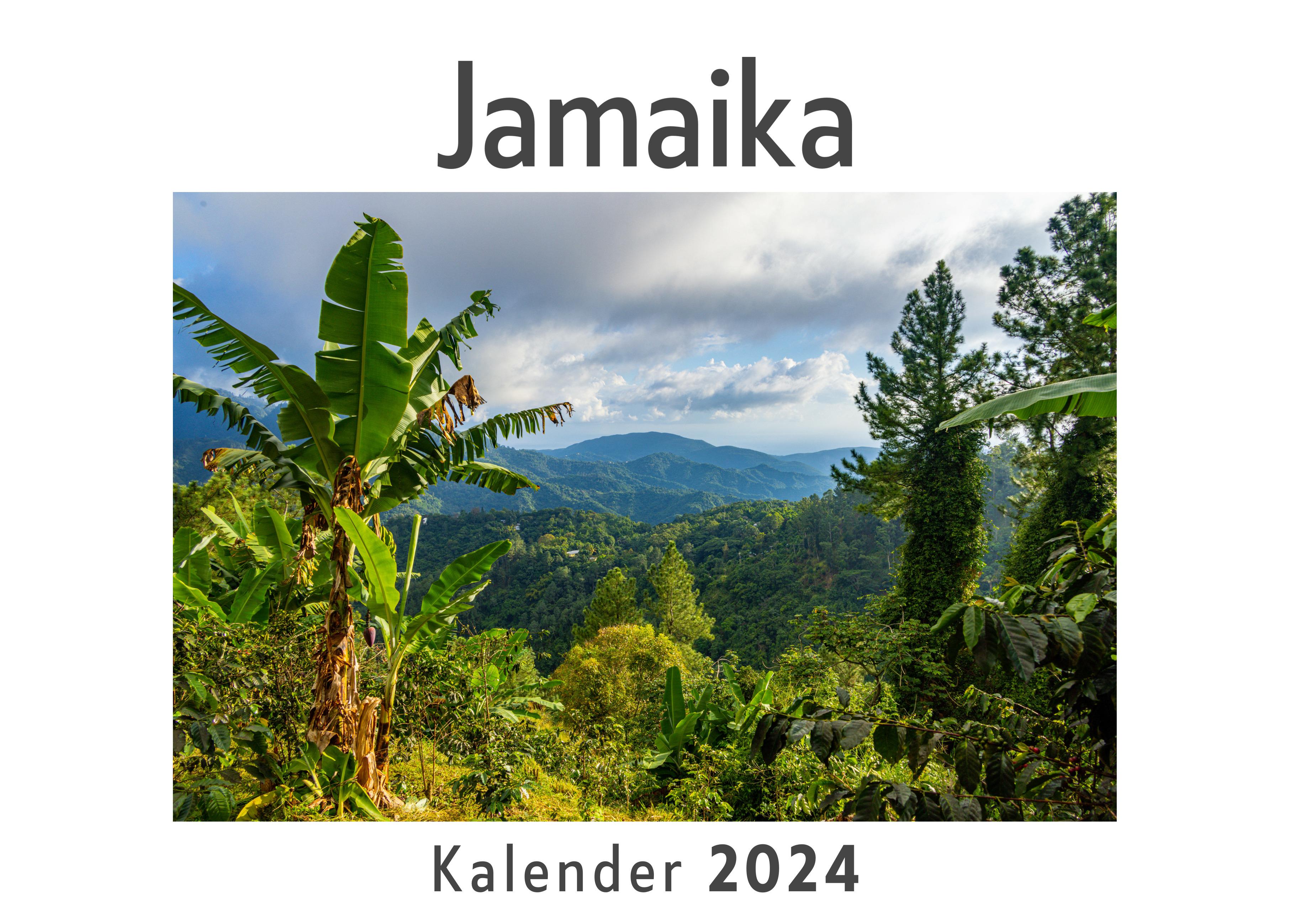 Vorderes Coverbild Jamaika (Wandkalender 2024, Kalender DIN A4 quer, Monatskalender im Querformat mit Kalendarium, Das perfekte Geschenk)