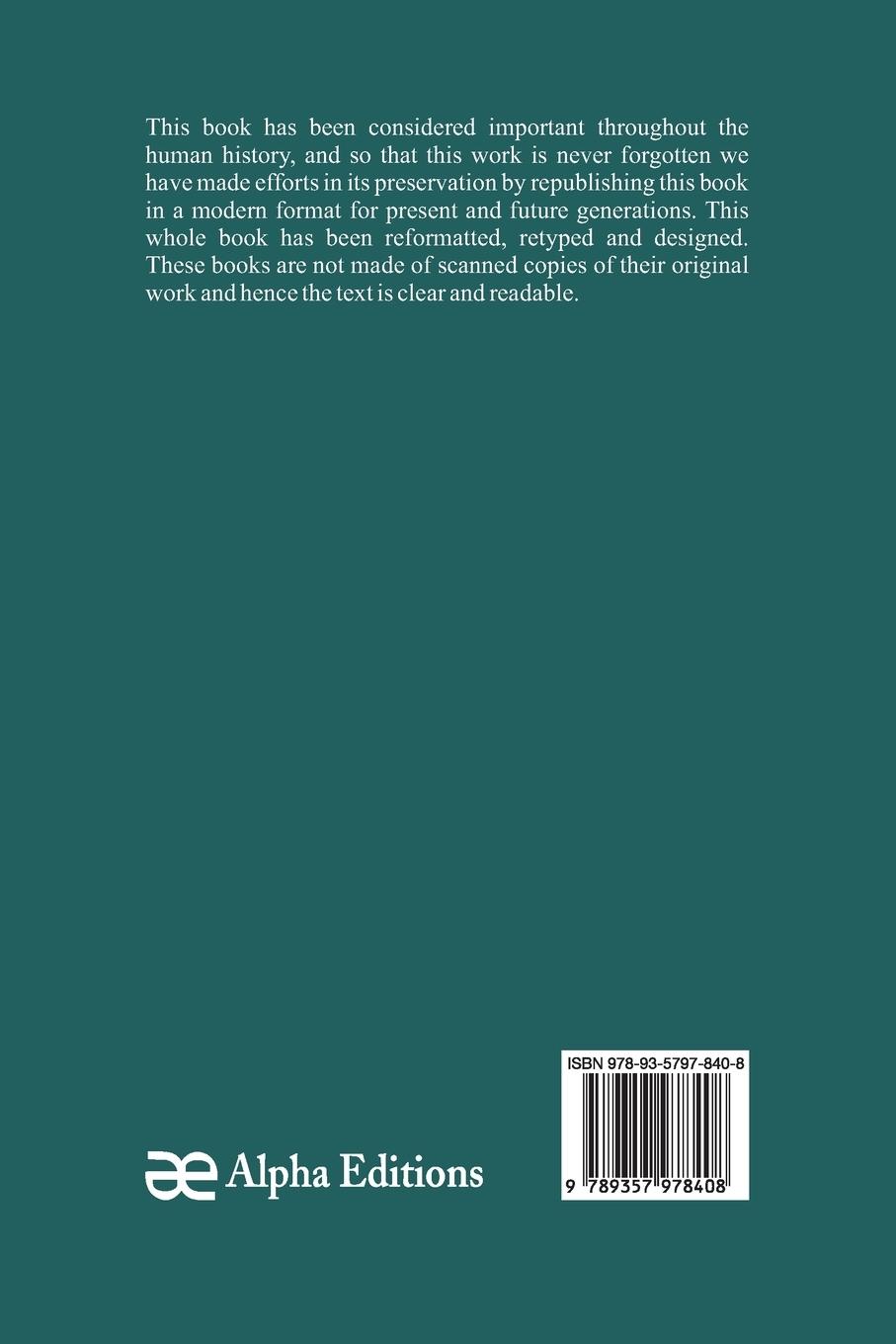 Rückseitencover The Romance of His Life, and Other Romances