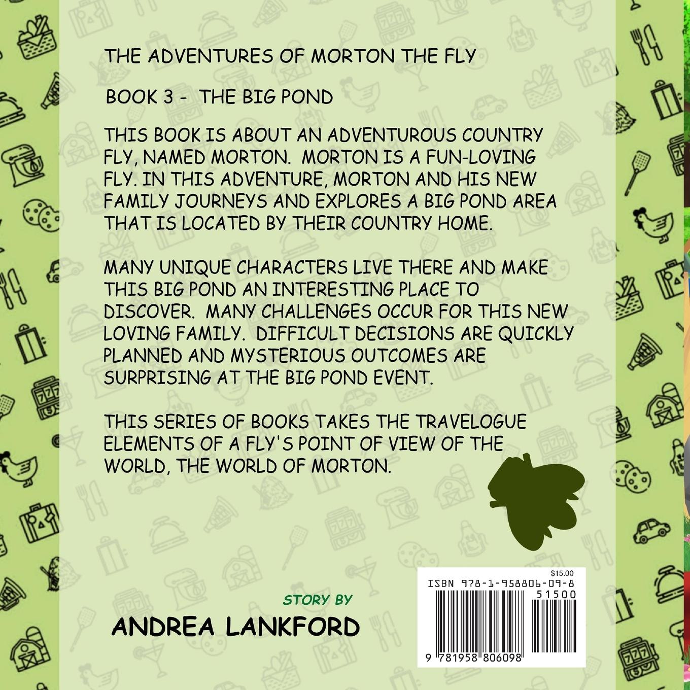 Rückseitencover The Adventures Of Morton The Fly - The Big Pond