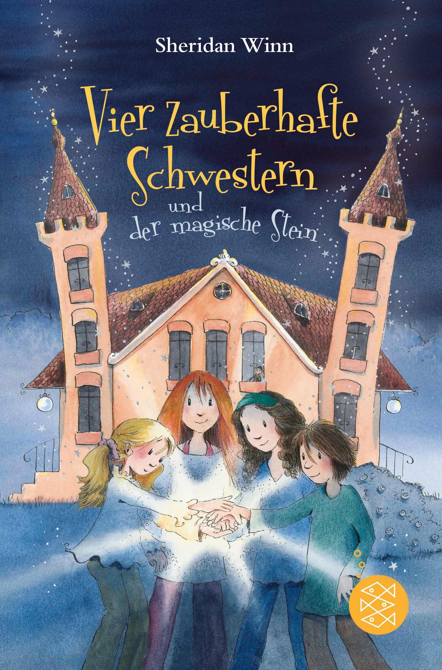 Vorderes Coverbild Vier zauberhafte Schwestern und der magische Stein