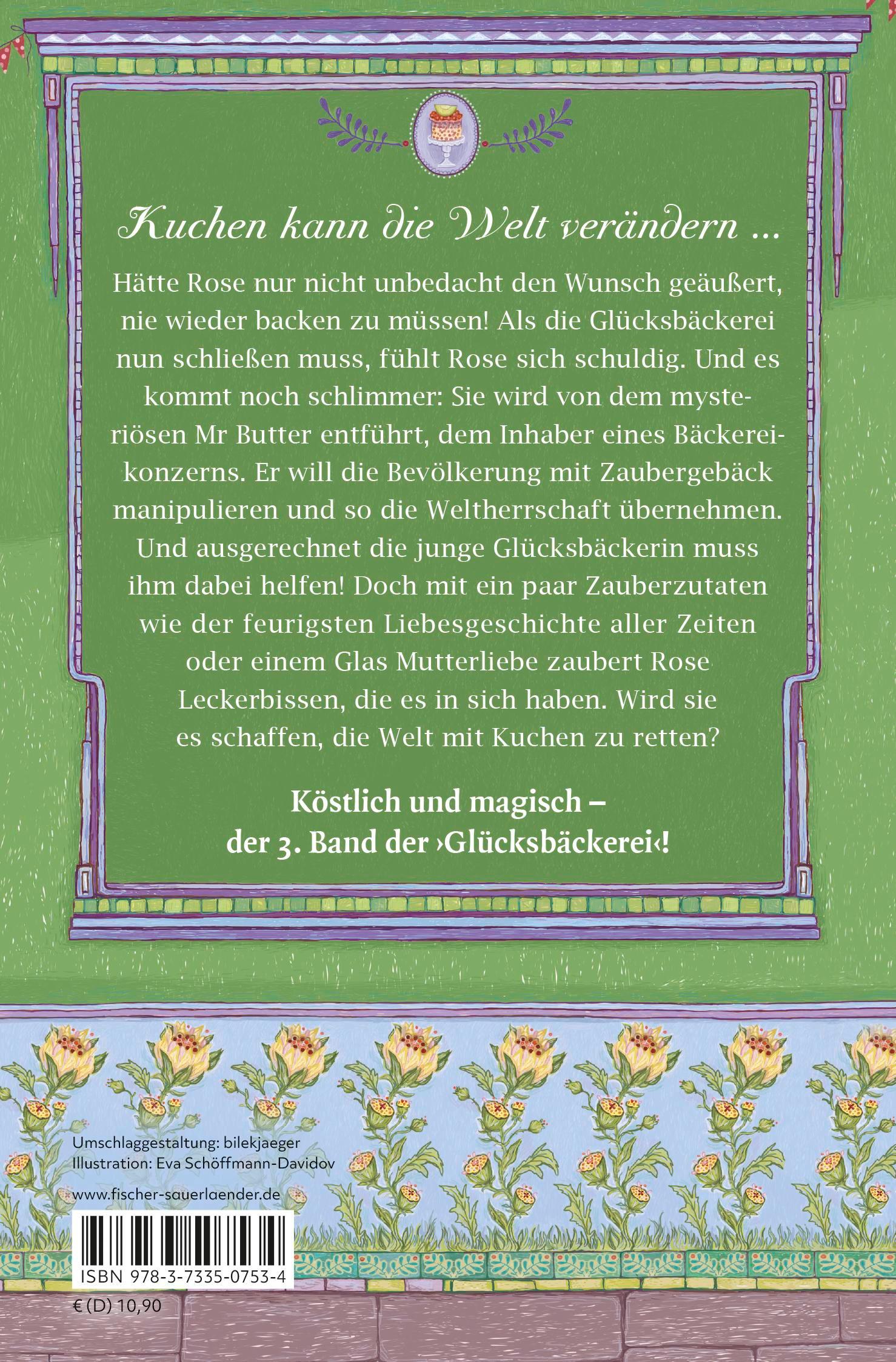 Rückseitencover Die Glücksbäckerei - Die magische Verschwörung
