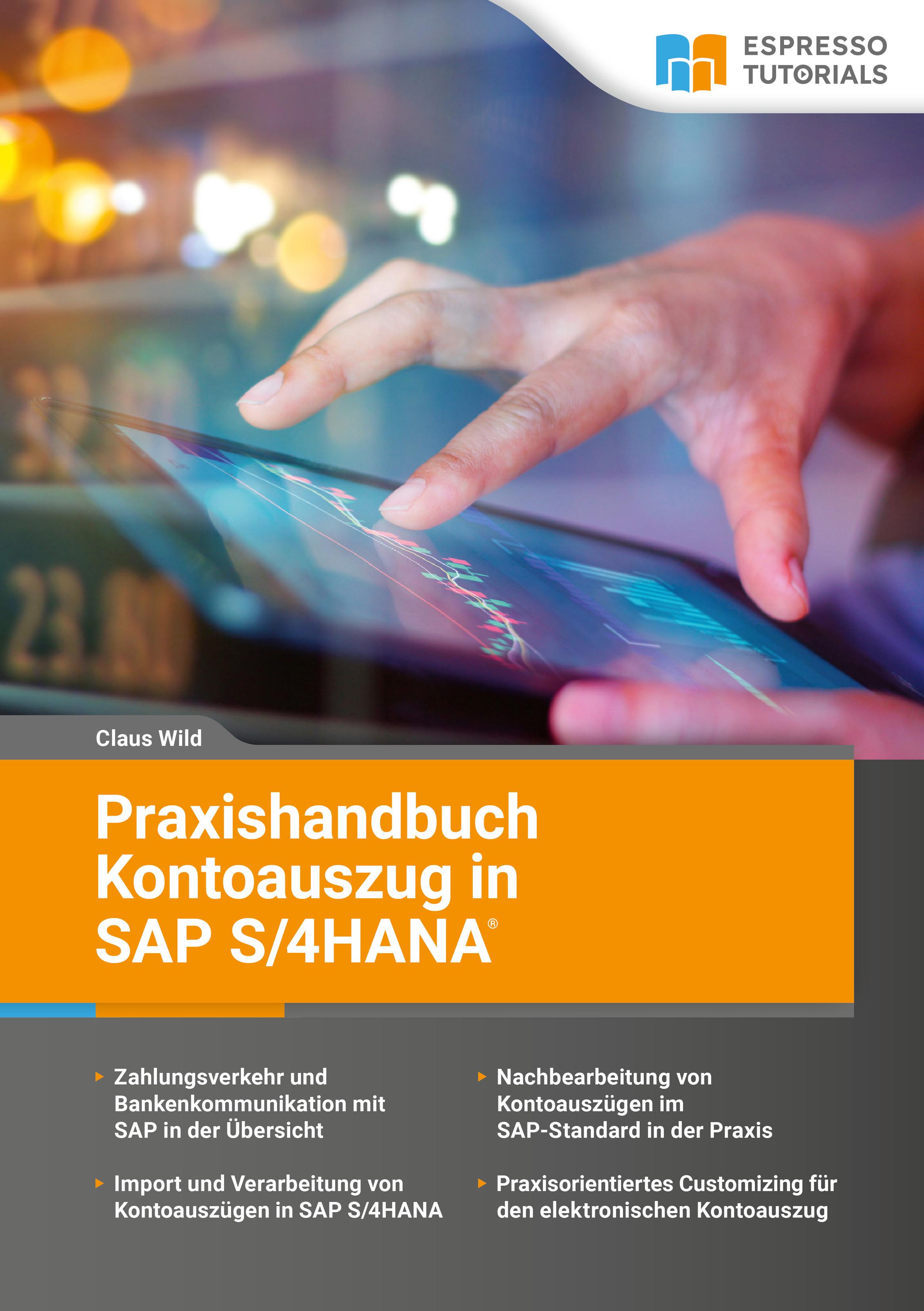 Vorderes Coverbild Praxishandbuch Kontoauszug in SAP S/4HANA