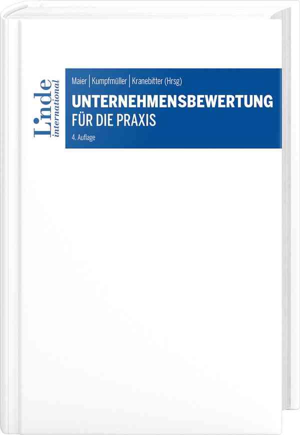 Vorderes Coverbild Unternehmensbewertung für die Praxis