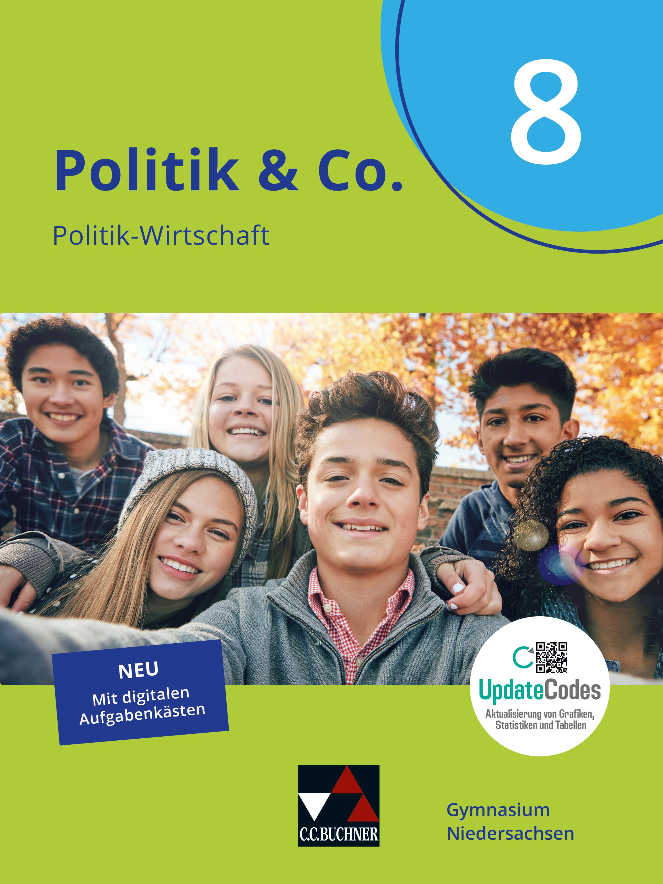 Vorderes Coverbild Politik & Co. Niedersachsen 8 - neu