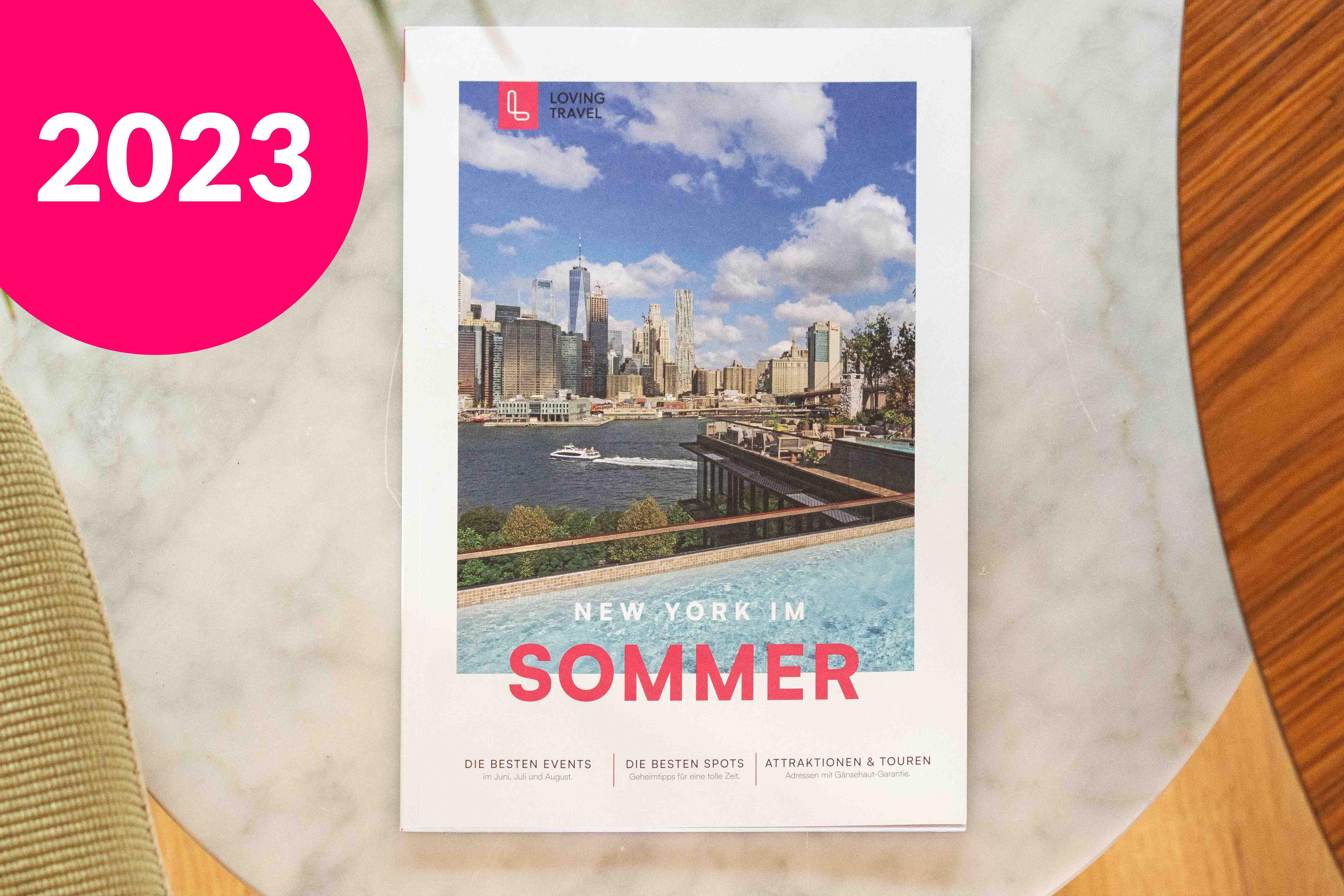 Vorderes Coverbild New York im Sommer
