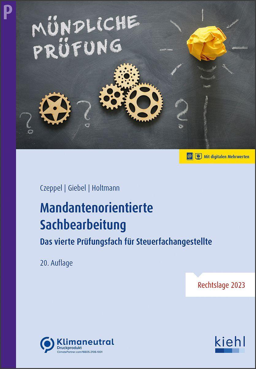 Vorderes Coverbild Mandantenorientierte Sachbearbeitung