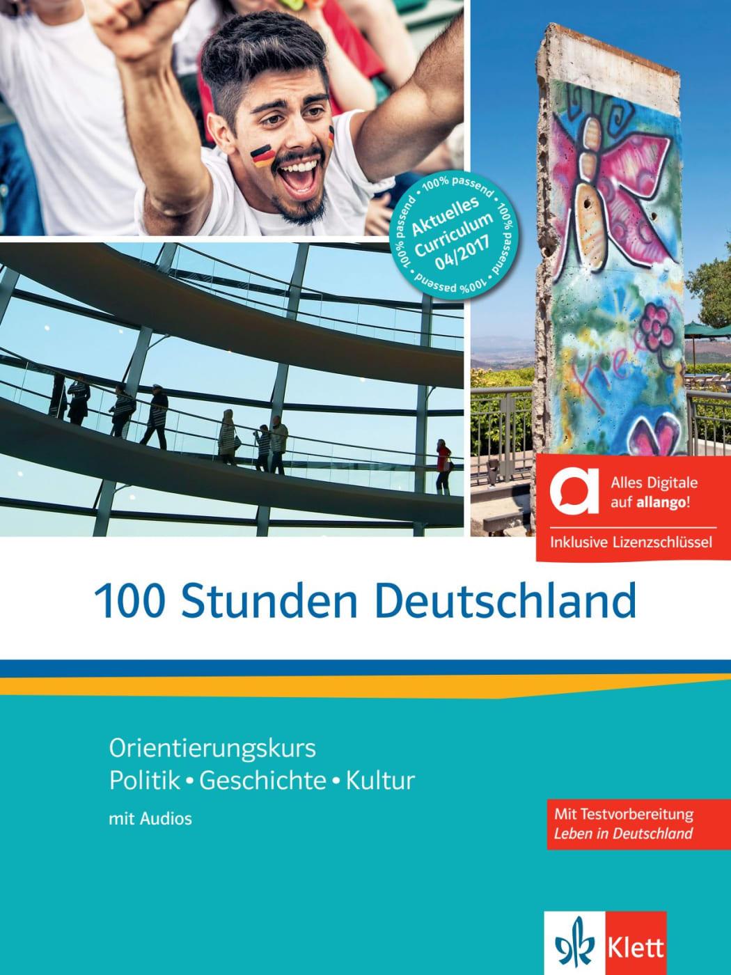 Vorderes Coverbild 100 Stunden Deutschland - Hybride Ausgabe allango