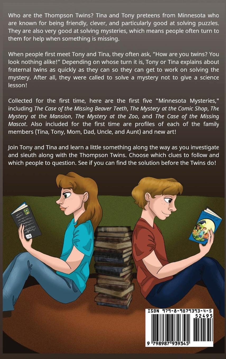 Rückseitencover The Thompson Twins Minnesota Mysteries