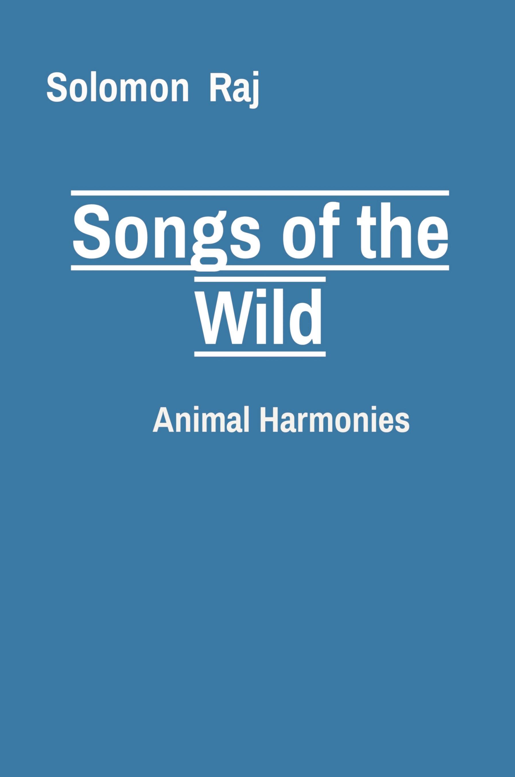 Vorderes Coverbild Songs of the Wild