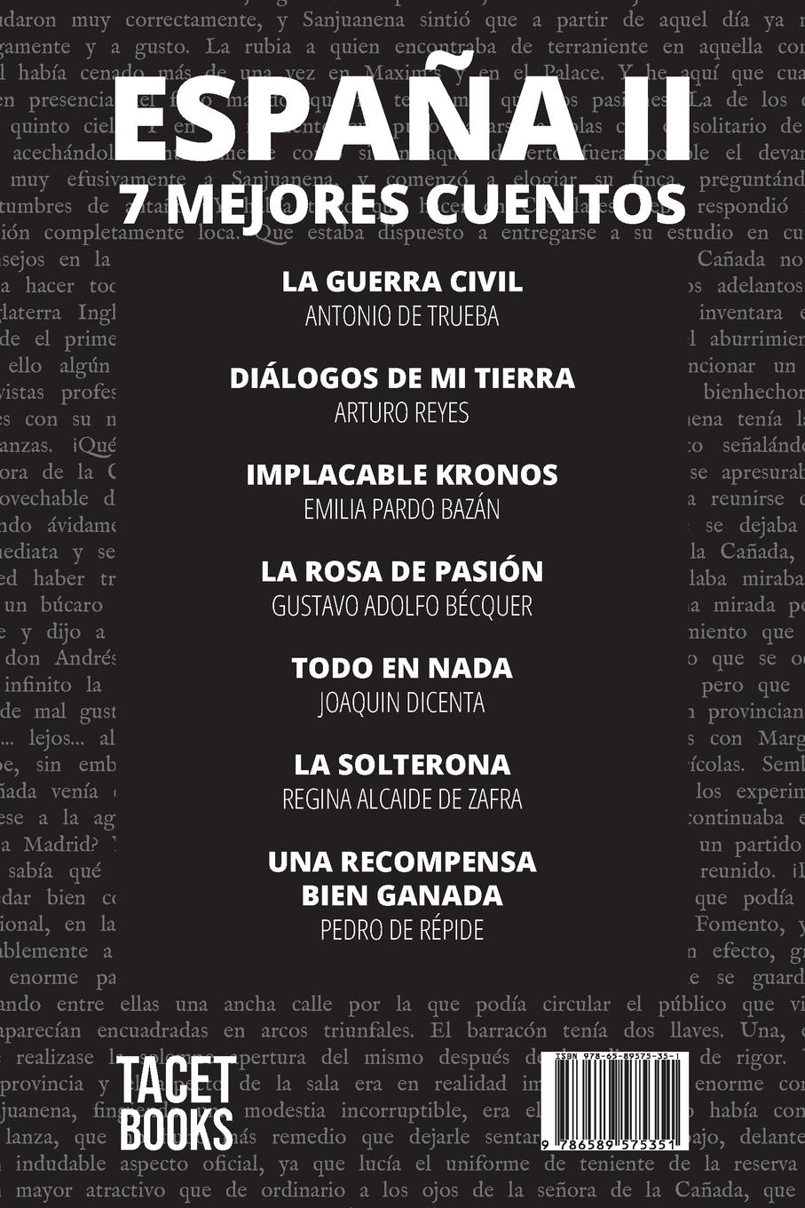 Rückseitencover 7 mejores cuentos - España II