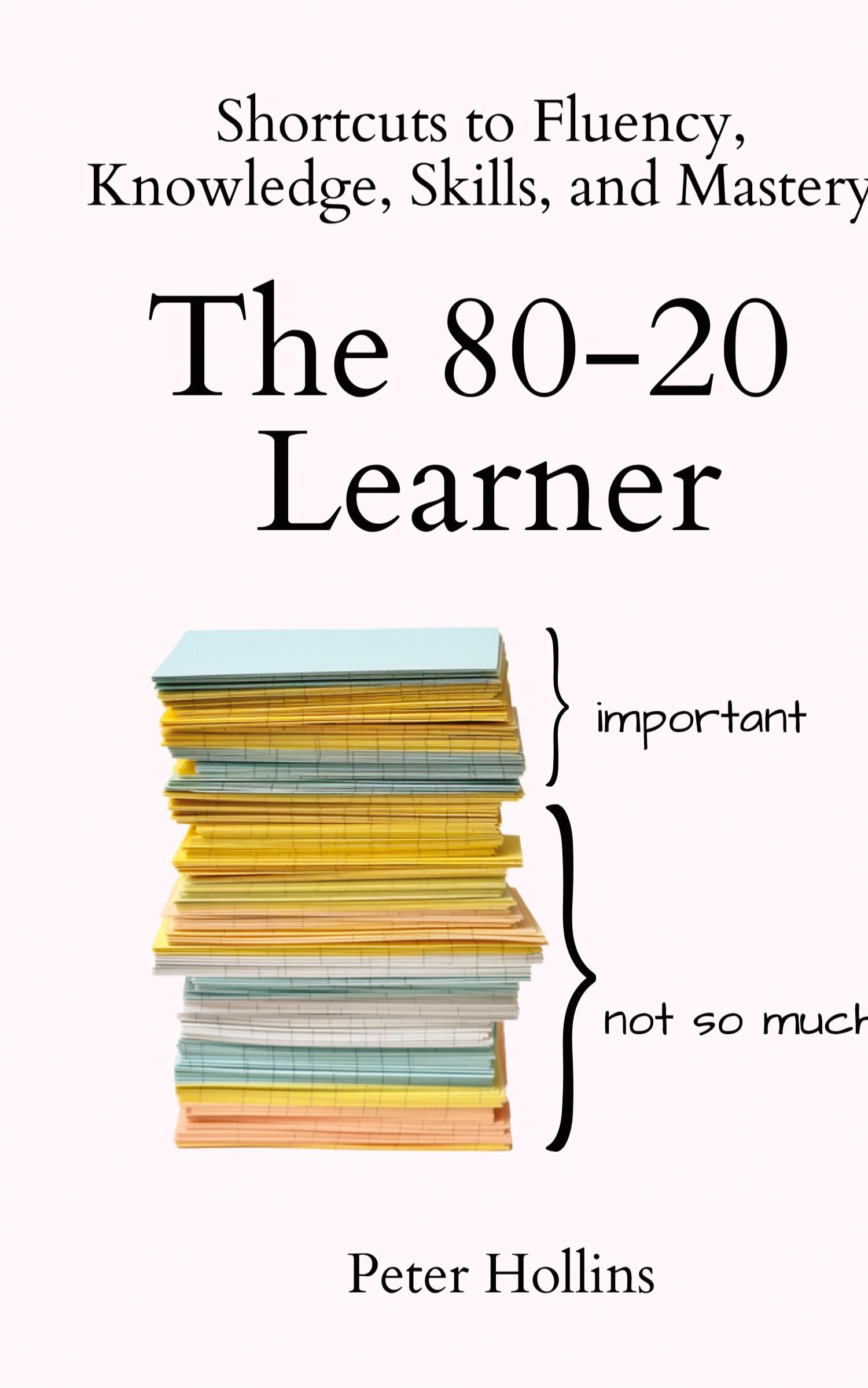 Vorderes Coverbild The 80-20 Learner