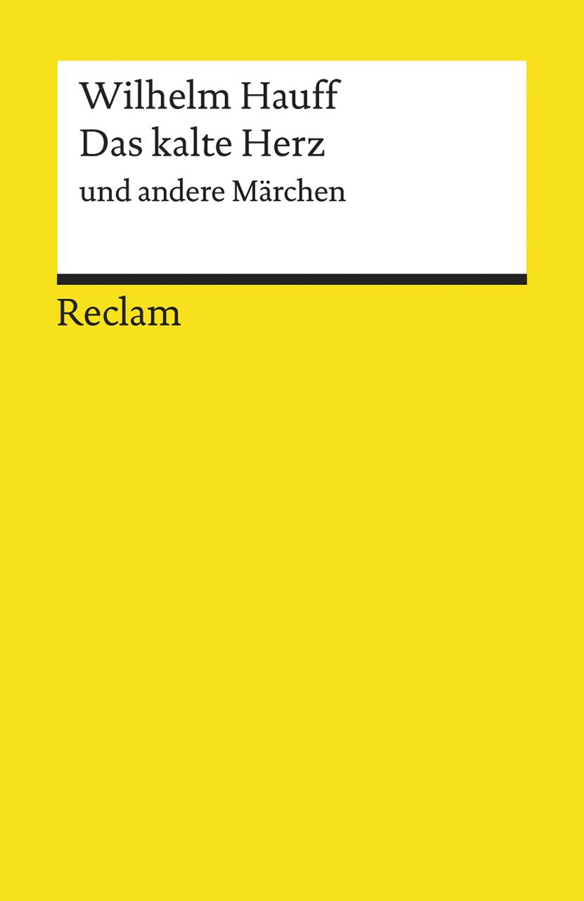 Vorderes Coverbild Das kalte Herz und andere Märchen