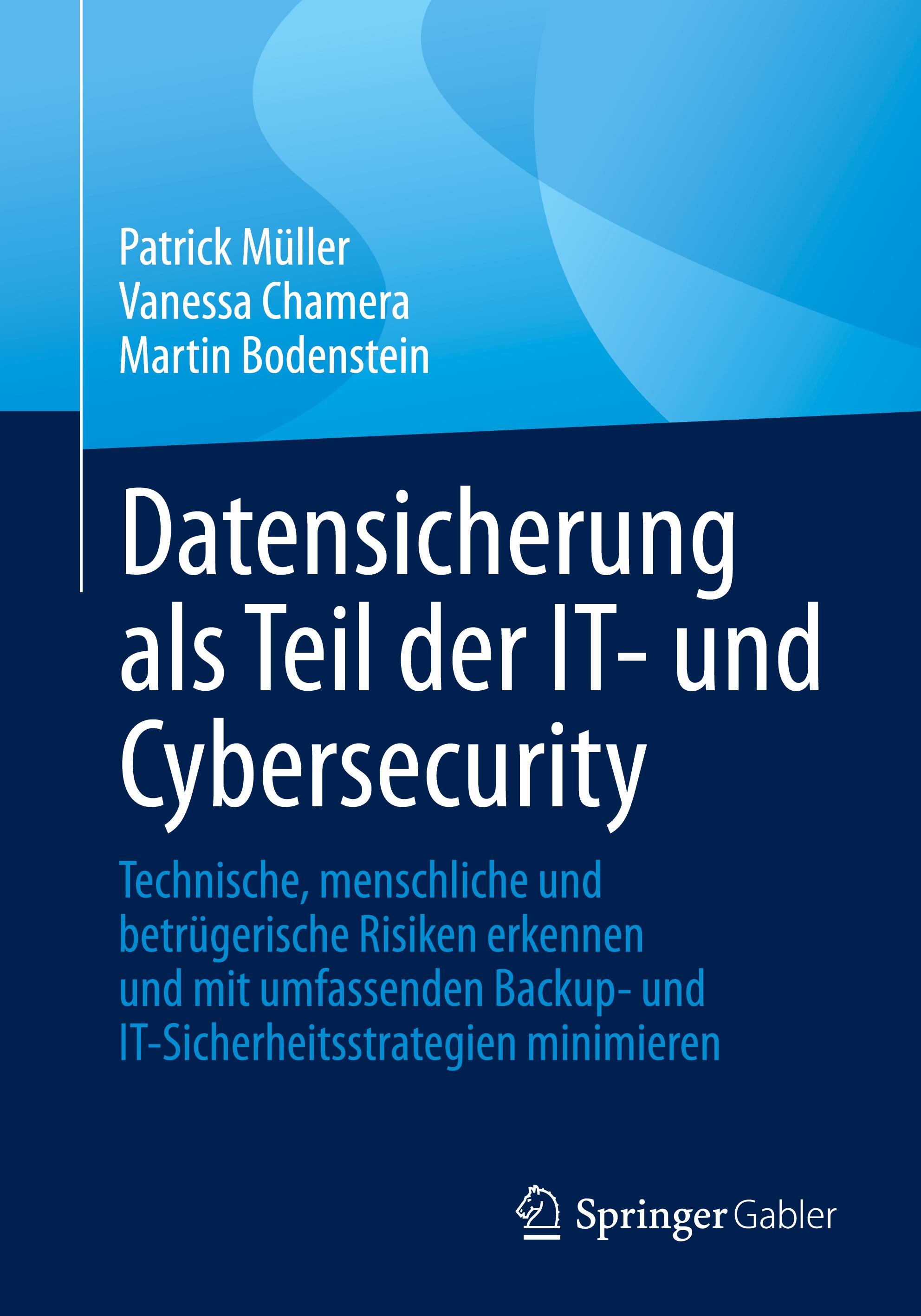Vorderes Coverbild Datensicherung als Teil der IT- und Cybersecurity