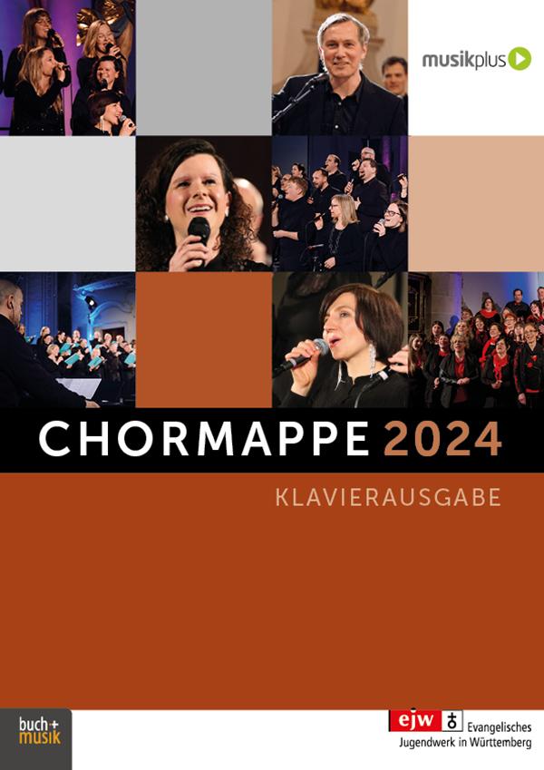 Vorderes Coverbild Chormappe 2024 Klavierausgabe