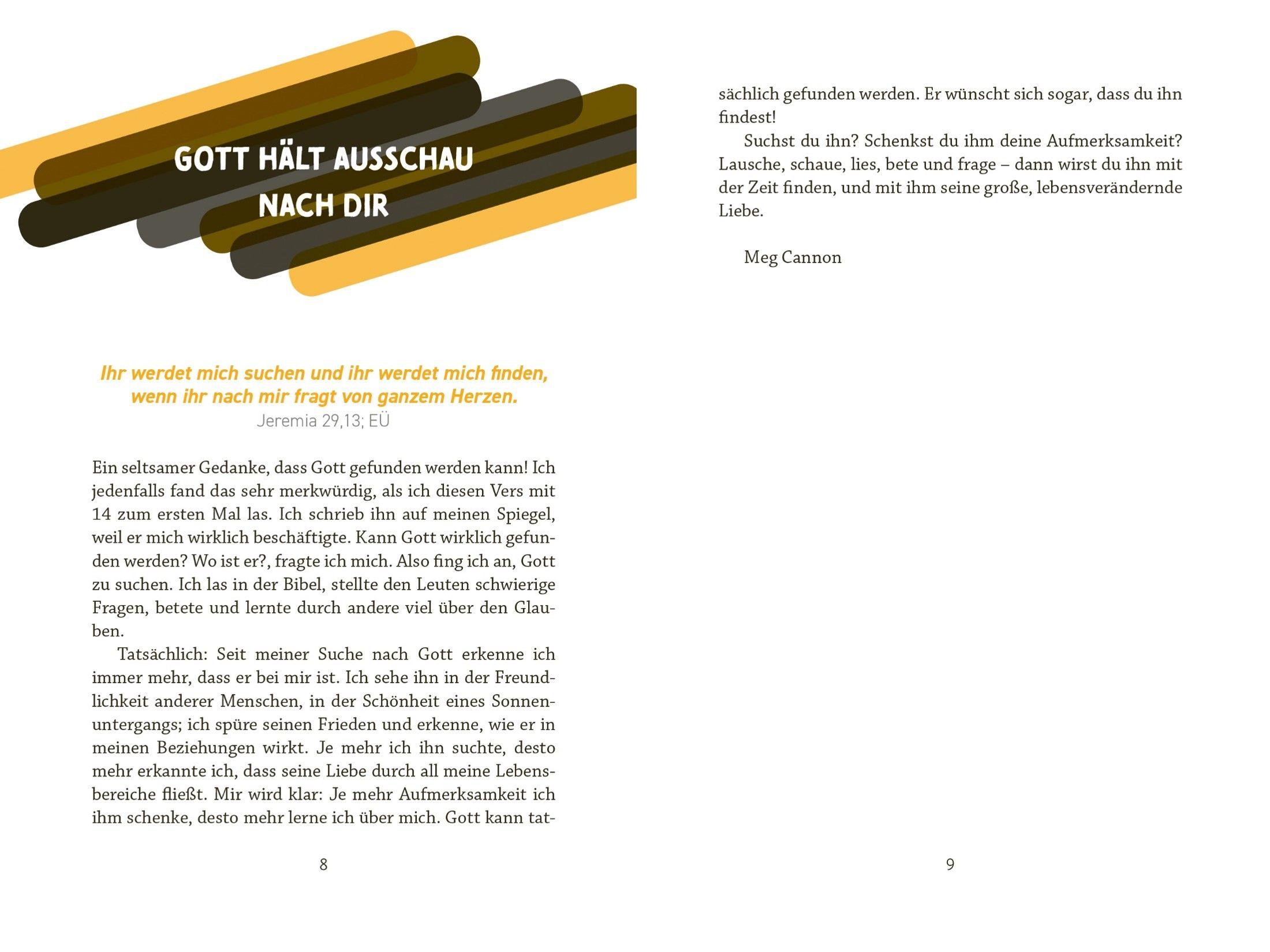 Beispielinhalt (Bild) Be blessed!