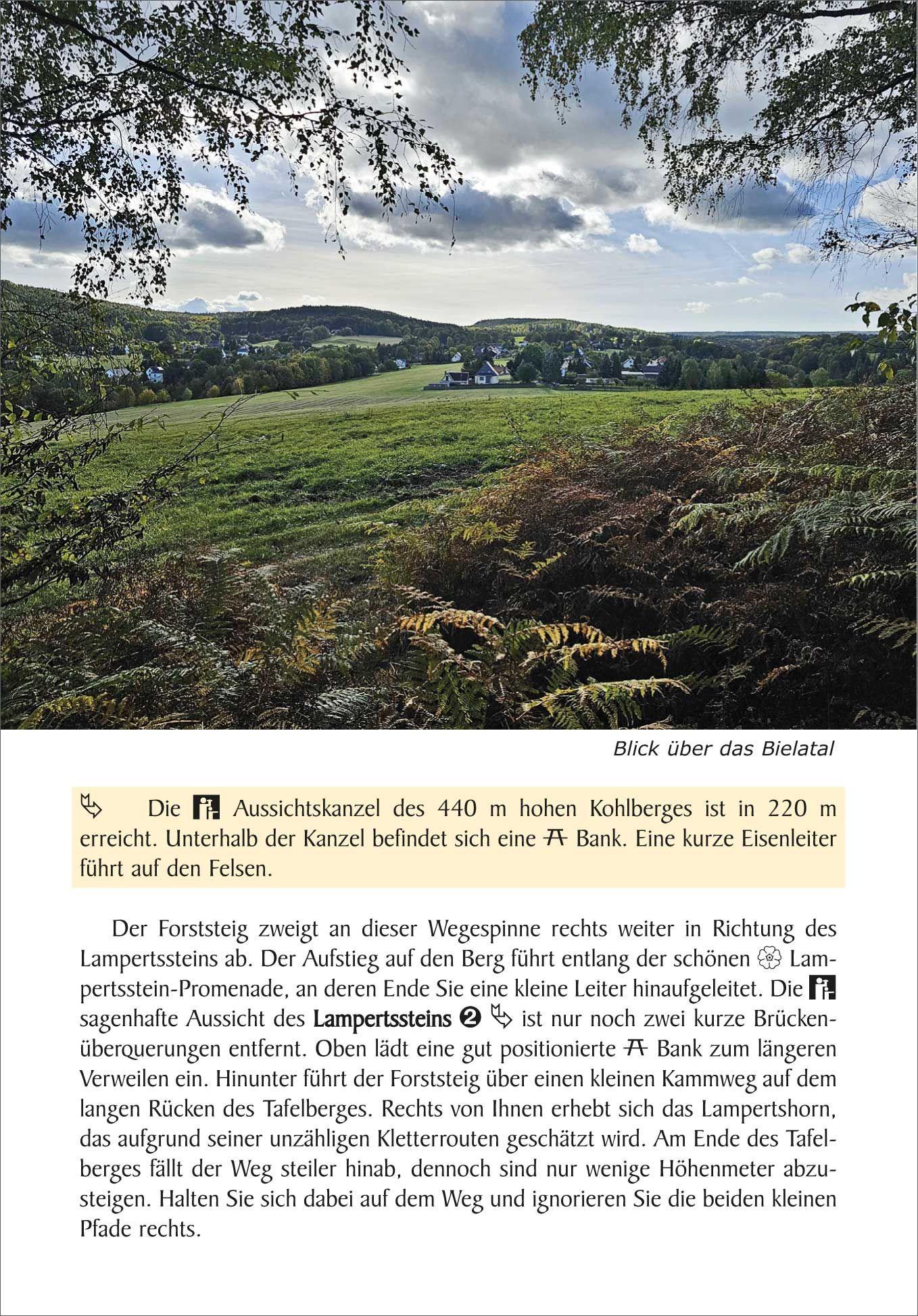 Beispielinhalt (Bild) Forststeig Elbsandstein