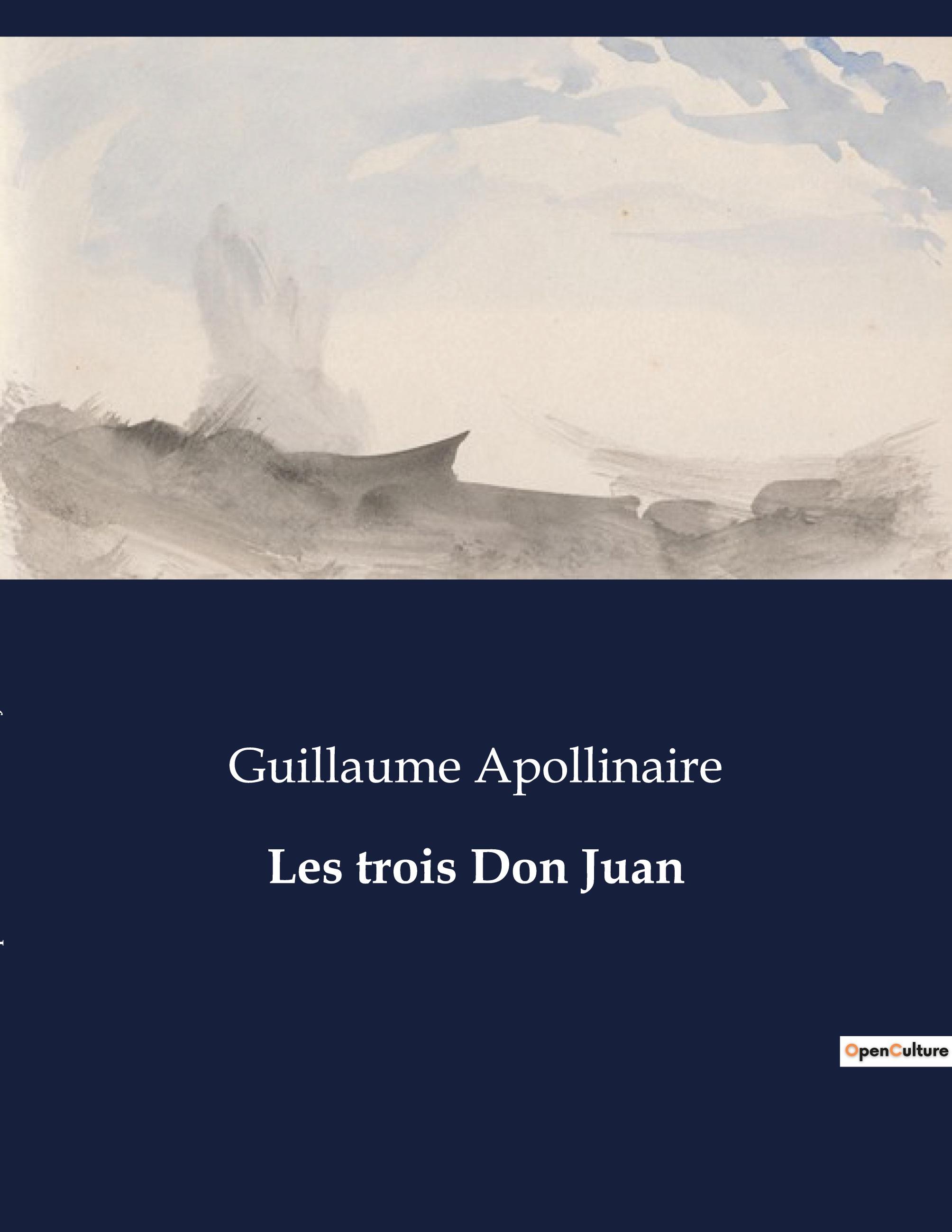Vorderes Coverbild Les trois Don Juan