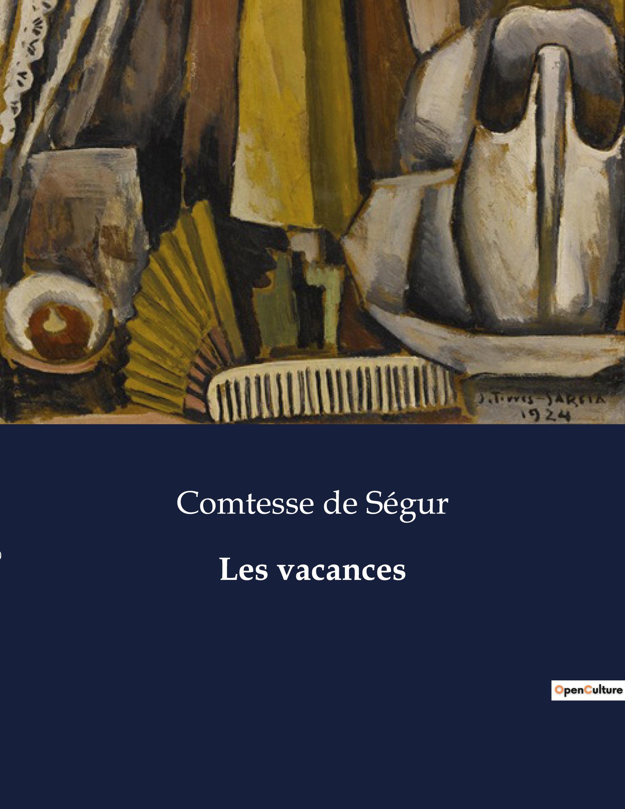 Vorderes Coverbild Les vacances