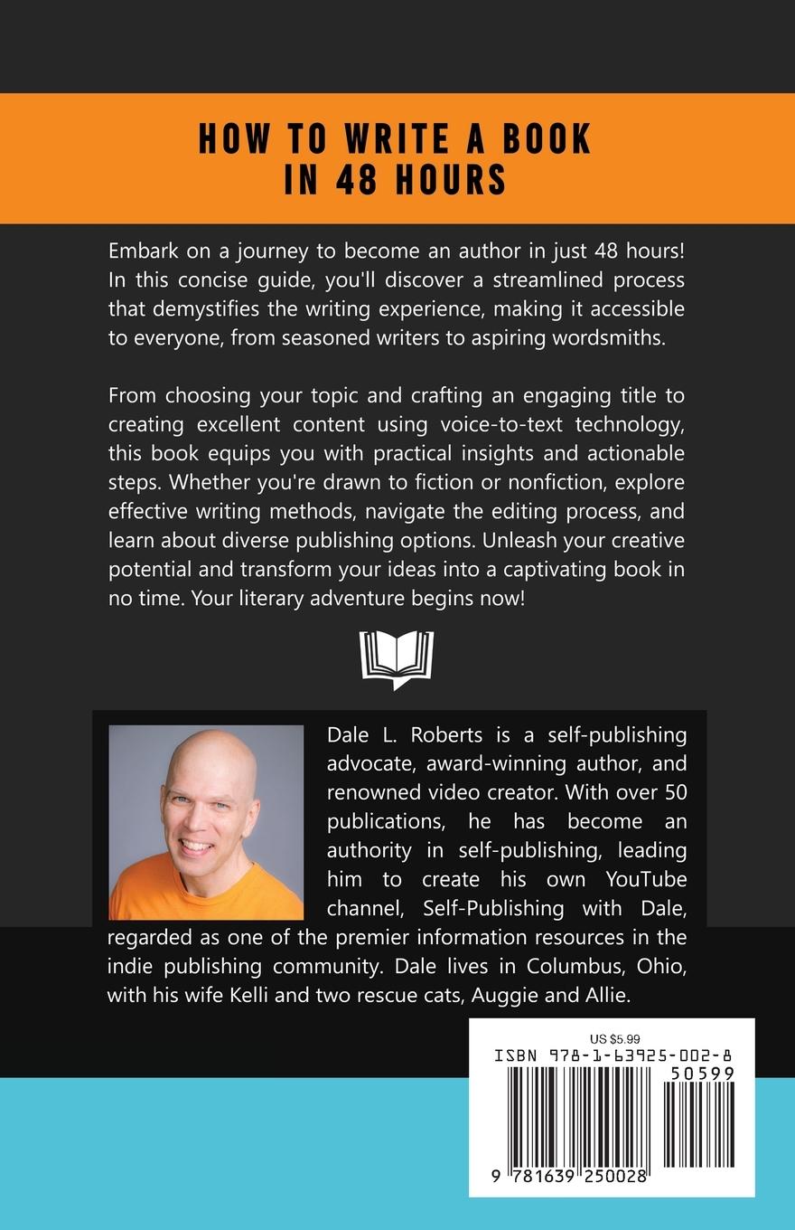 Rückseitencover How to Write a Book in 48 Hours