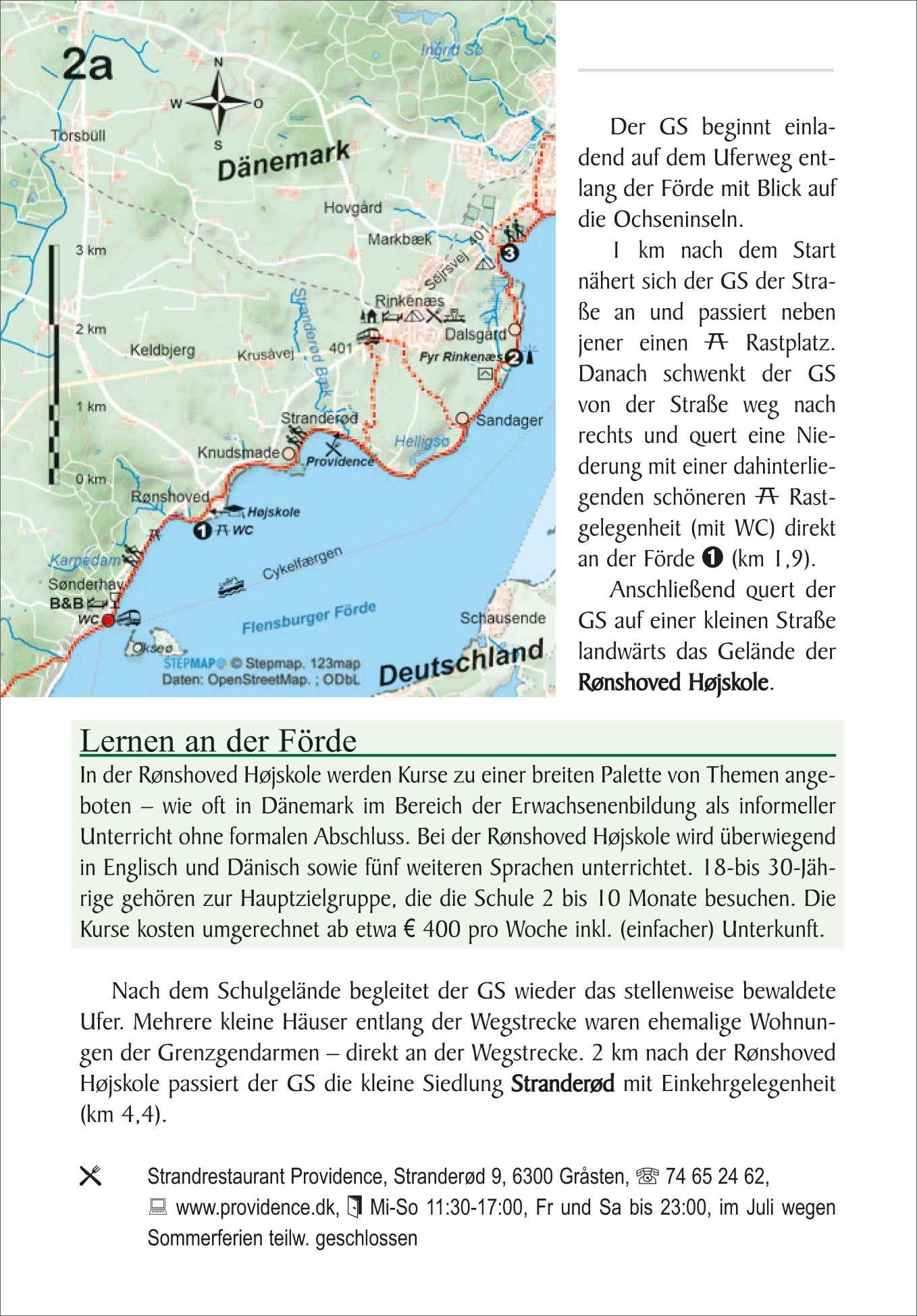 Beispielinhalt (Bild) Dänemark: Gendarmstien mit Alsstien und Alssundstien