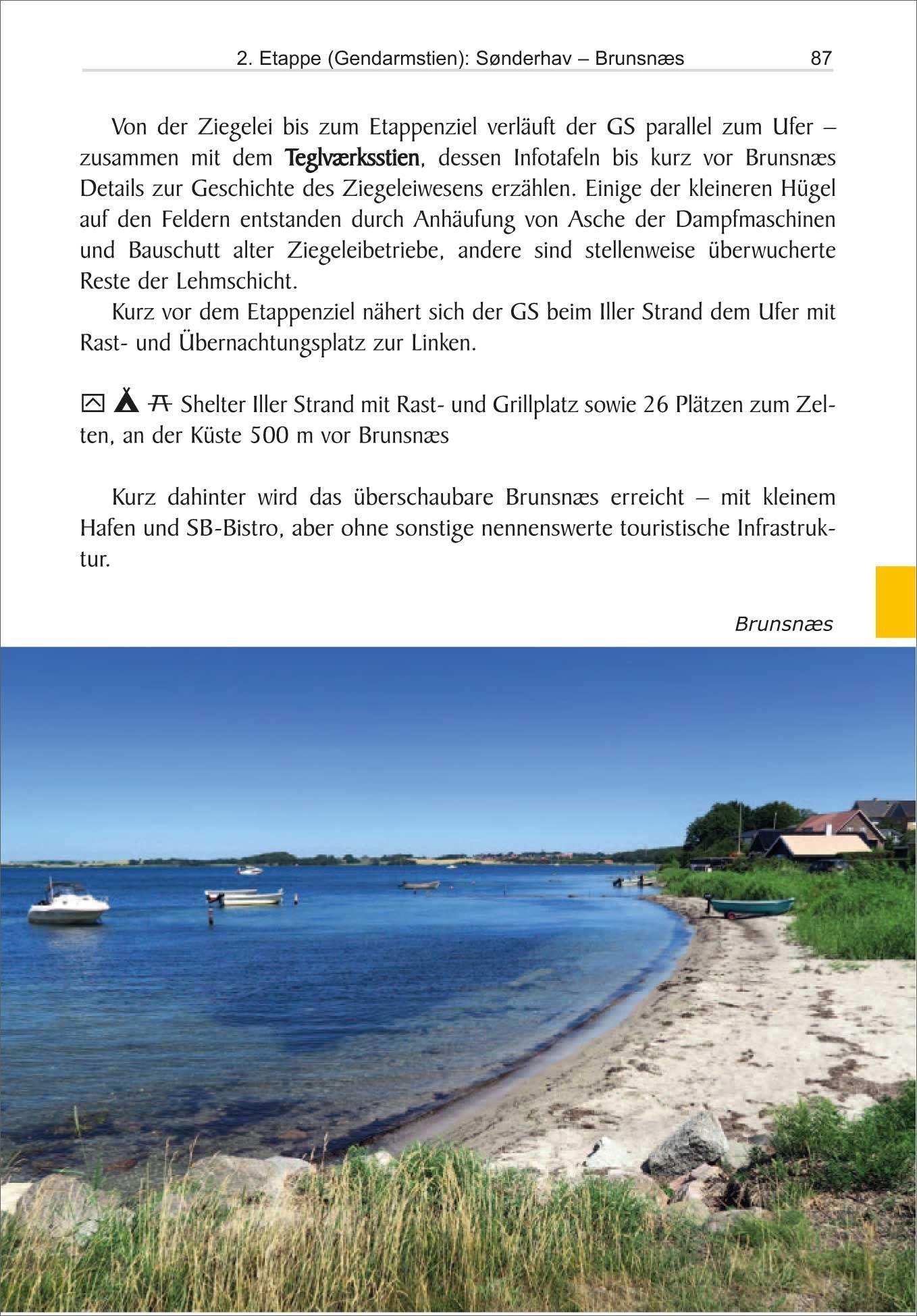 Beispielinhalt (Bild) Dänemark: Gendarmstien mit Alsstien und Alssundstien