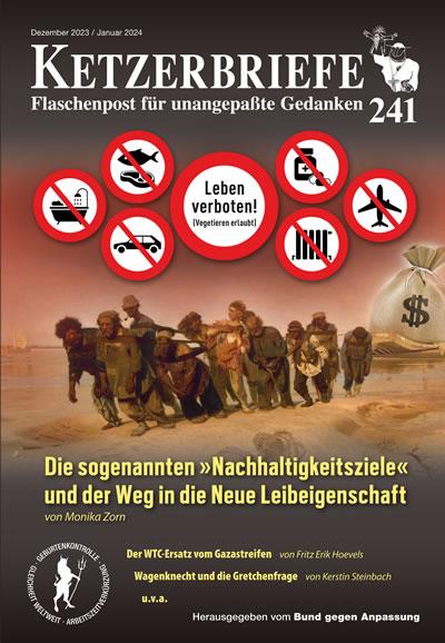 Vorderes Coverbild Die sogenannten »Nachhaltigkeitsziele« und der Weg in die Neue Leibeigenschaft