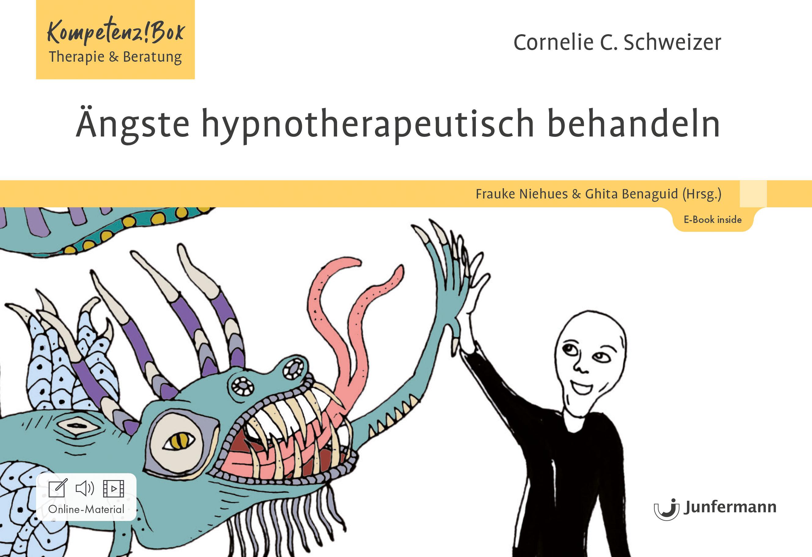Vorderes Coverbild Ängste hypnotherapeutisch behandeln
