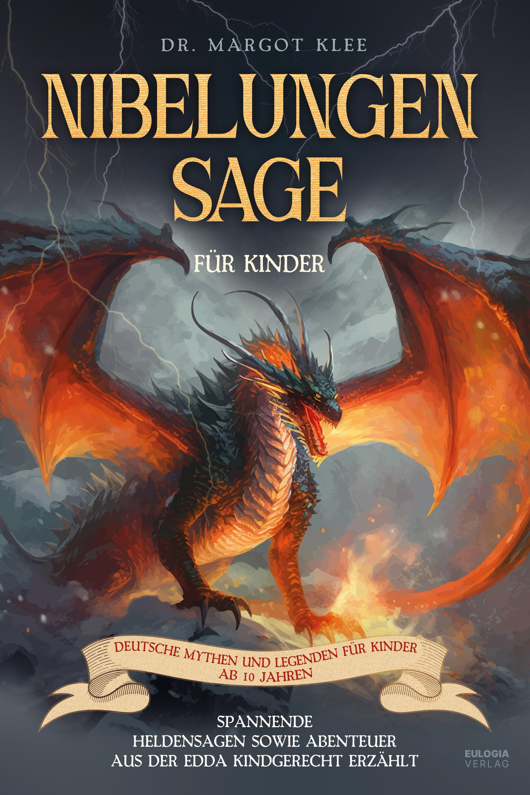 Vorderes Coverbild Nibelungensage für Kinder