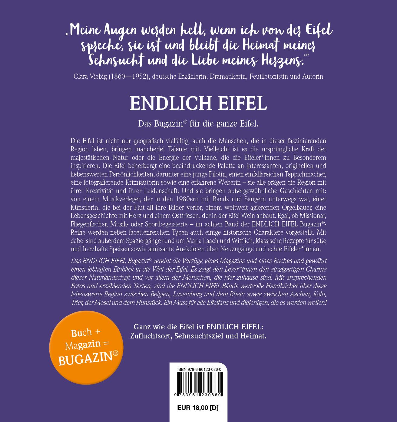 Rückseitencover ENDLICH EIFEL - Band 8