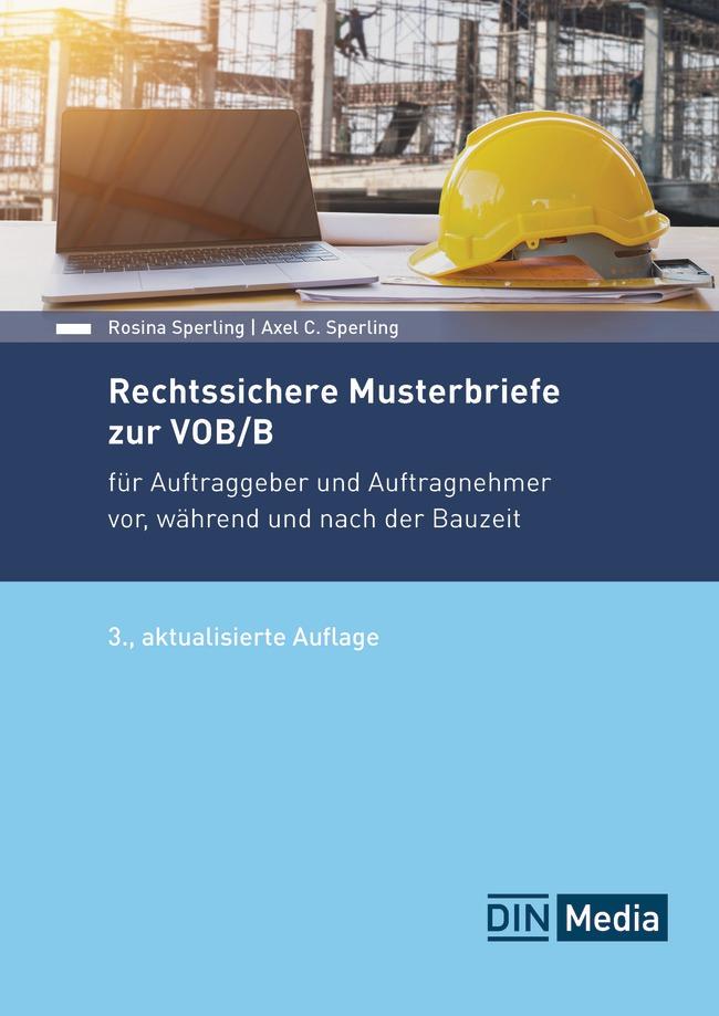 Vorderes Coverbild Rechtssichere Musterbriefe zur VOB/B