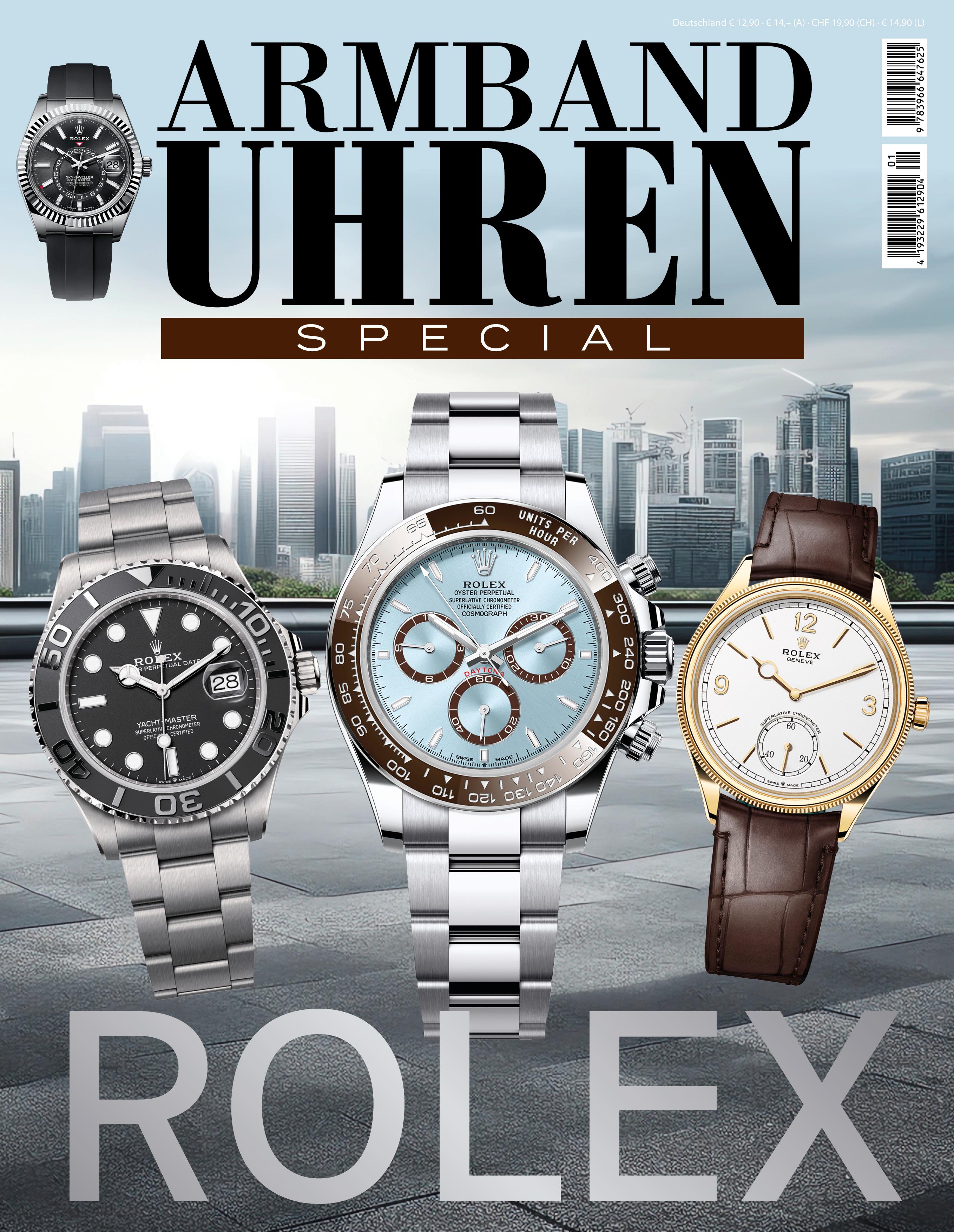 Vorderes Coverbild ARMBANDUHREN Special: Rolex