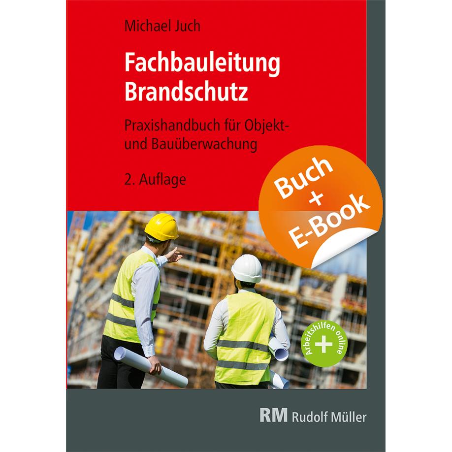 Vorderes Coverbild Fachbauleitung Brandschutz - mit E-Book
