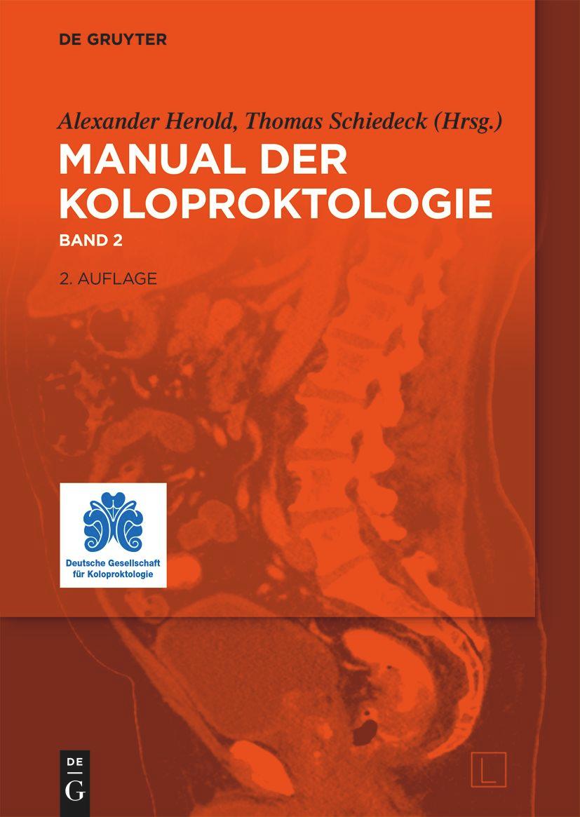 Vorderes Coverbild Manual der Koloproktologie
