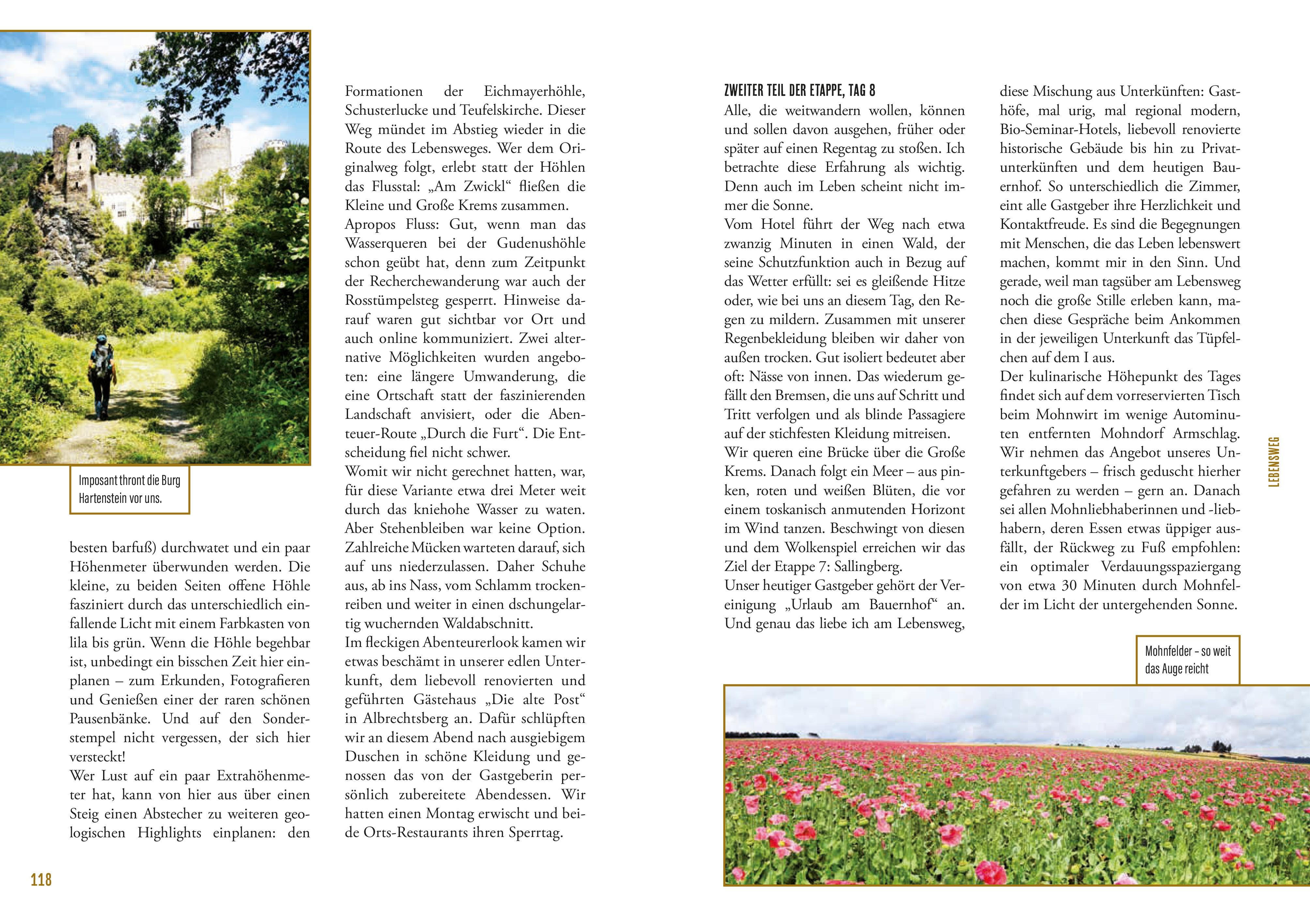 Beispielinhalt (Bild) Sehnsucht Weitwandern