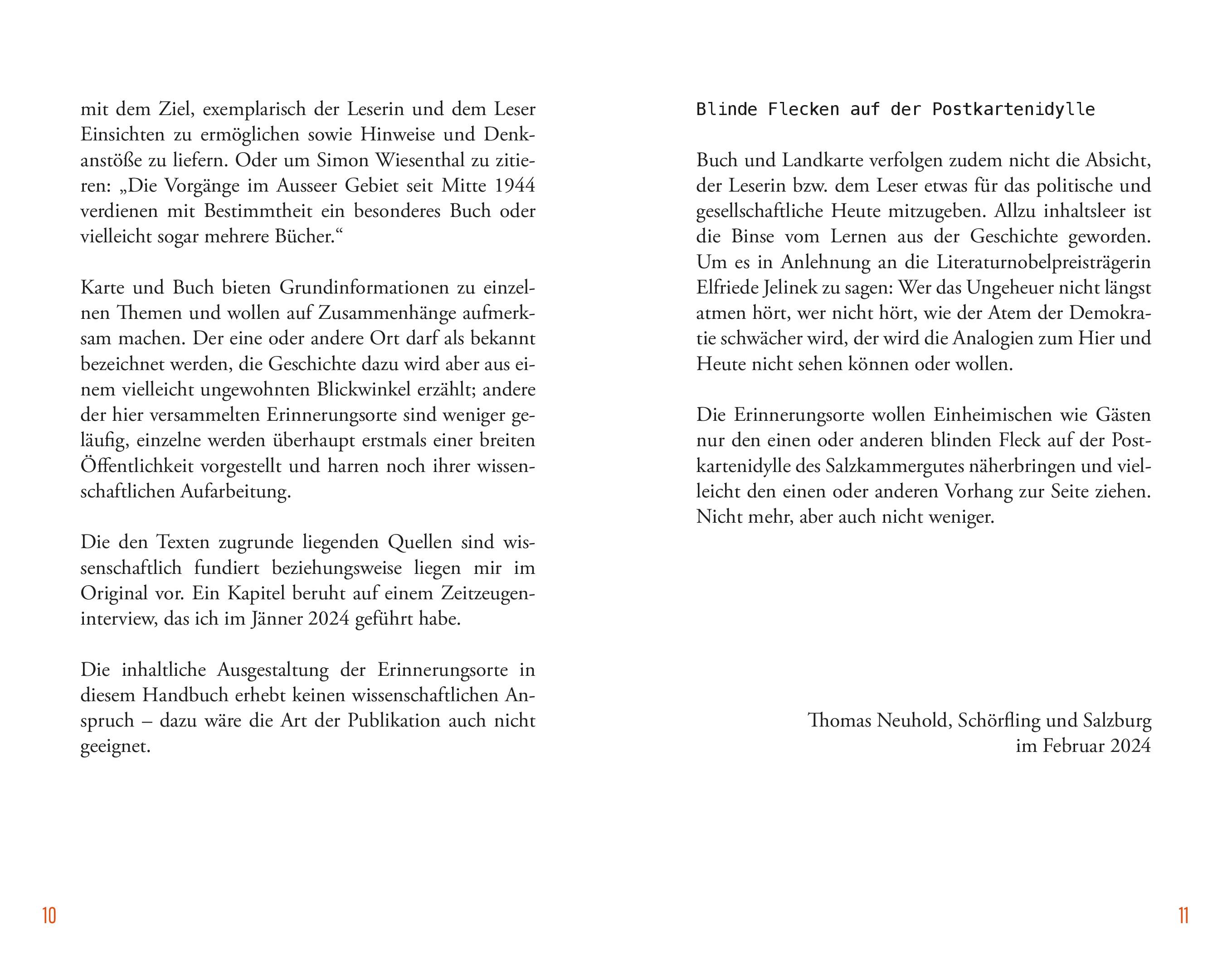 Beispielinhalt (Bild) Salzkammergut - Orte der Erinnerung