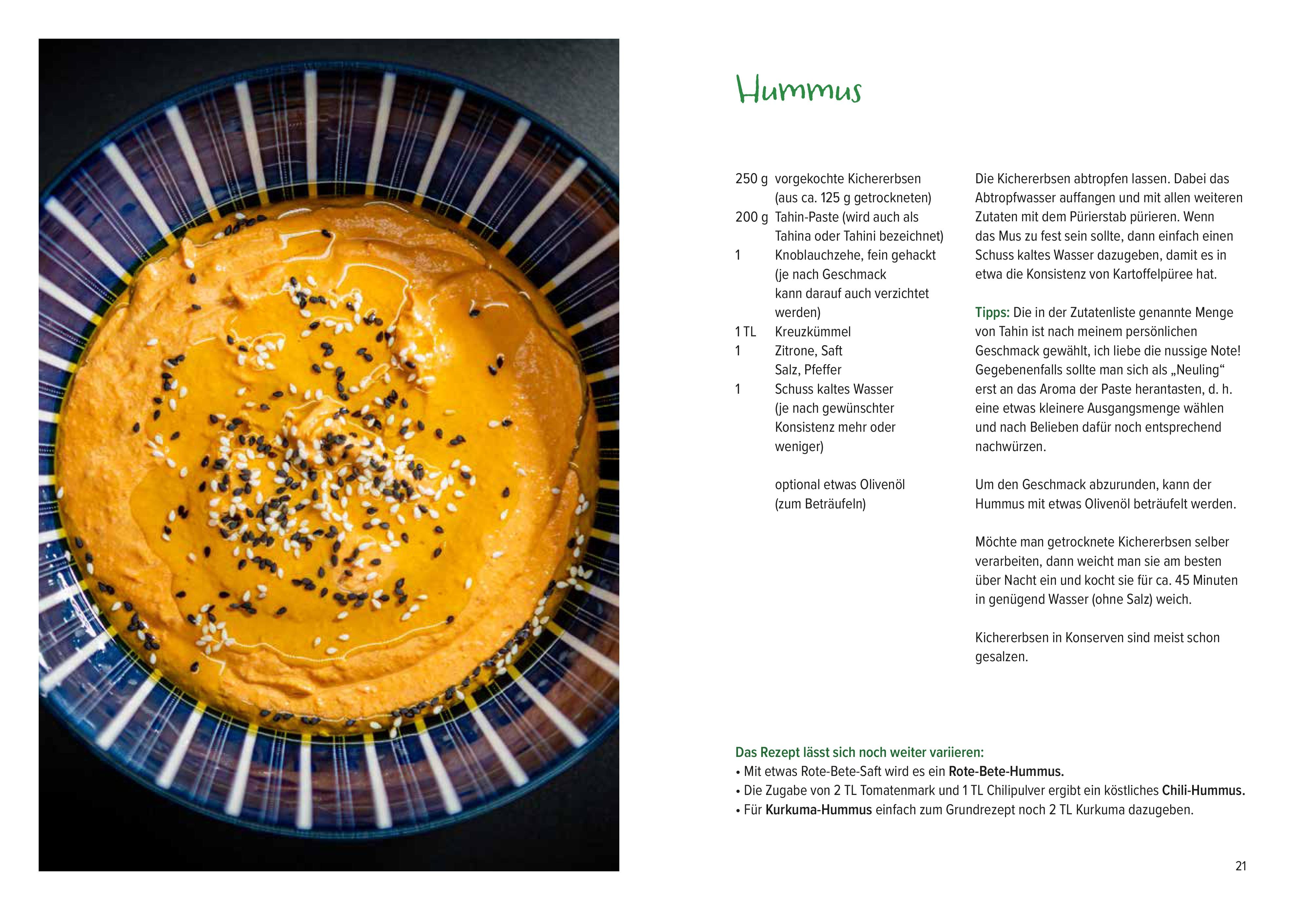 Beispielinhalt (Bild) Vegan - Vegetarisch - Vergara