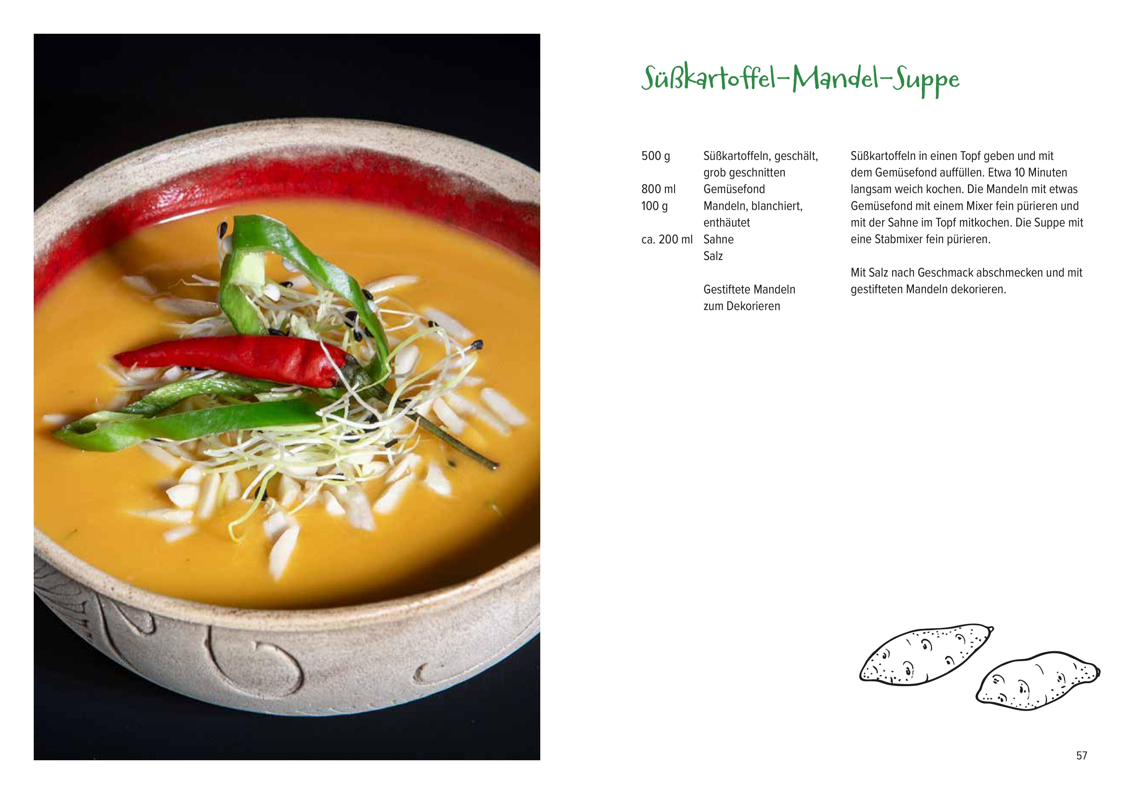 Beispielinhalt (Bild) Vegan - Vegetarisch - Vergara