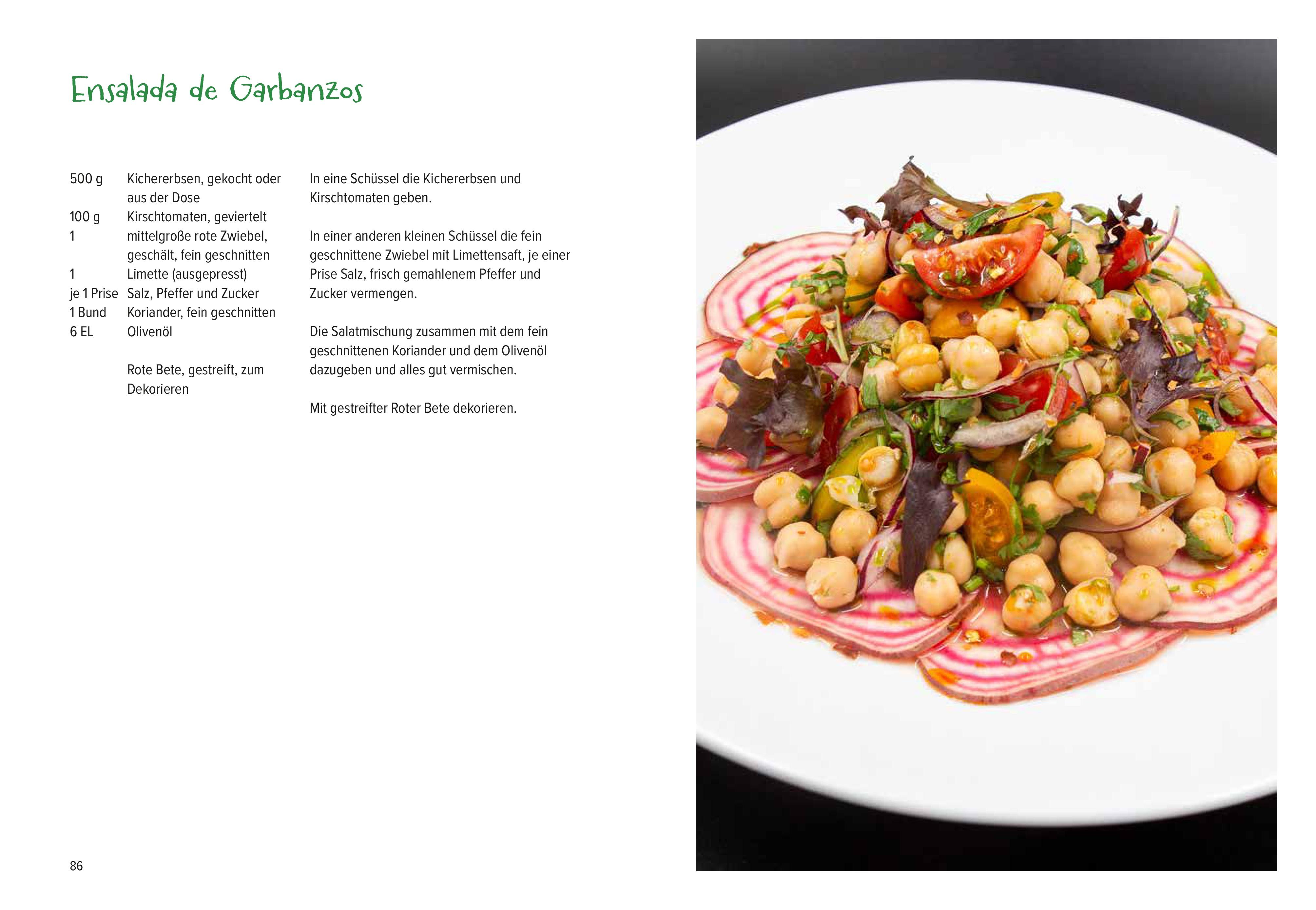 Beispielinhalt (Bild) Vegan - Vegetarisch - Vergara